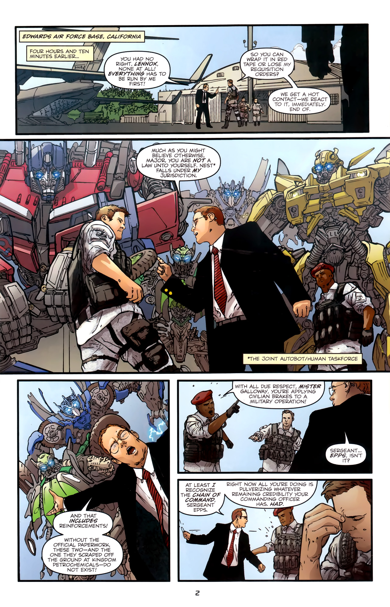 Read online Transformers: Nefarious comic -  Issue #2 - 5