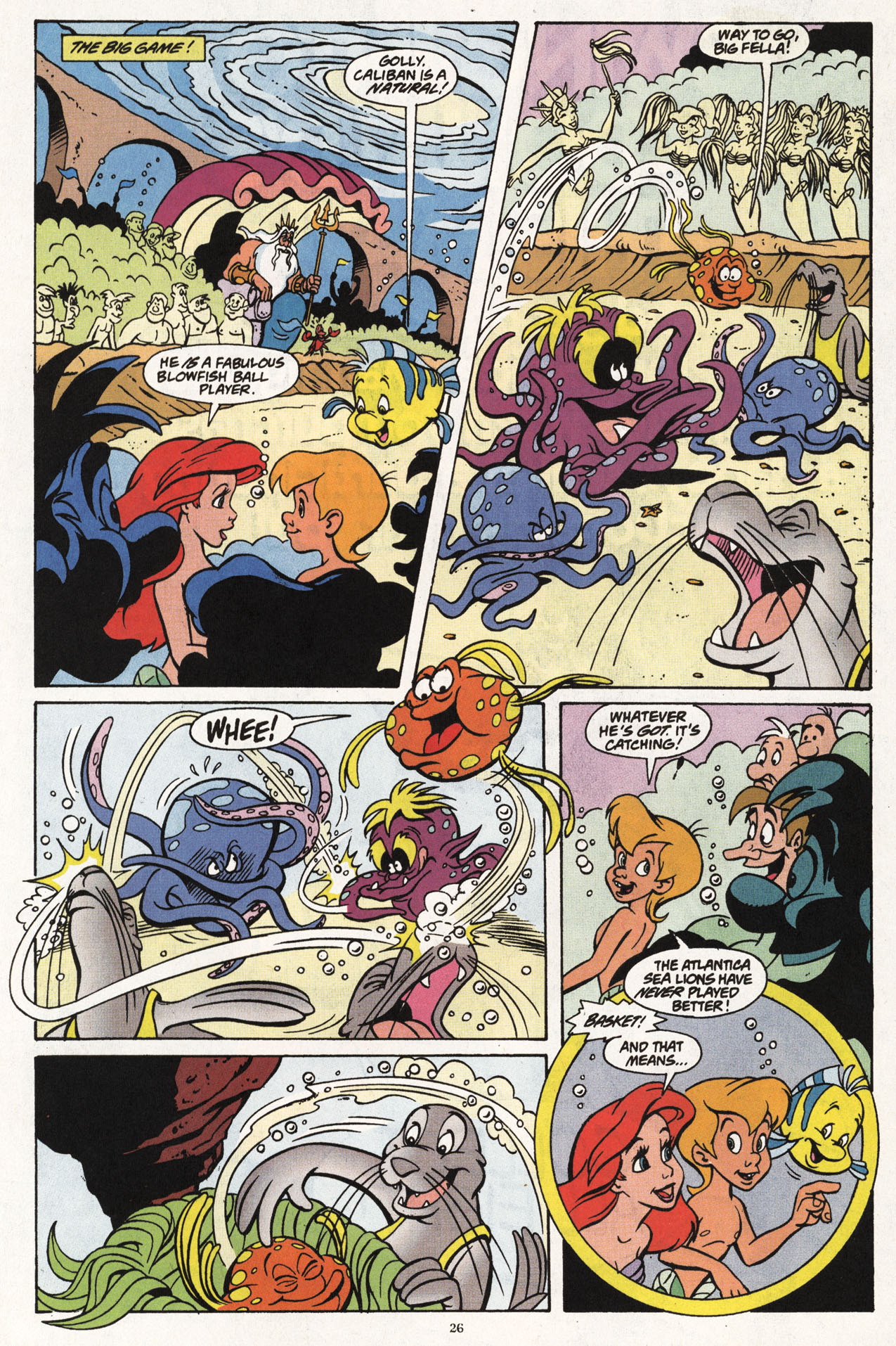 Read online Disney's The Little Mermaid comic -  Issue #10 - 27