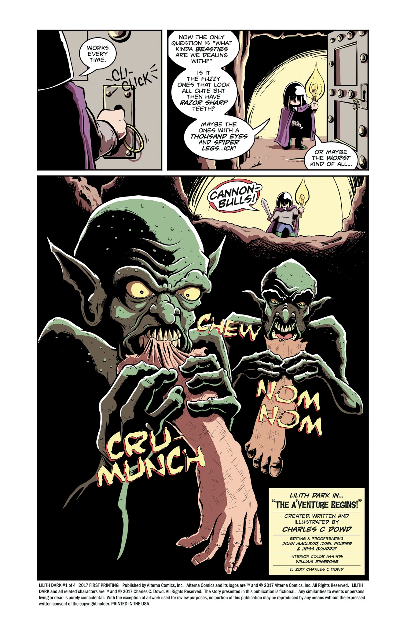 Read online Lilith Dark comic -  Issue #1 - 4