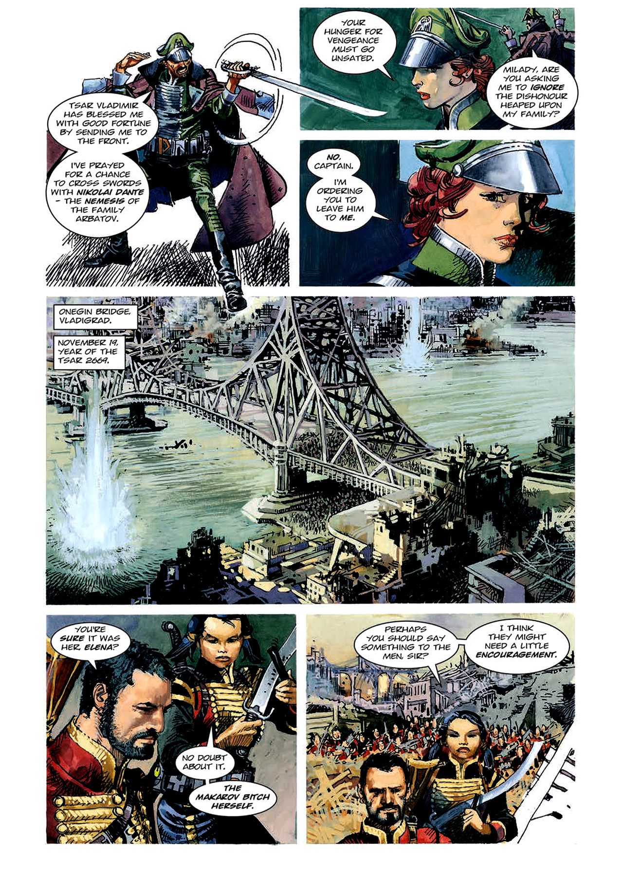 Read online Nikolai Dante comic -  Issue # TPB 4 - 65