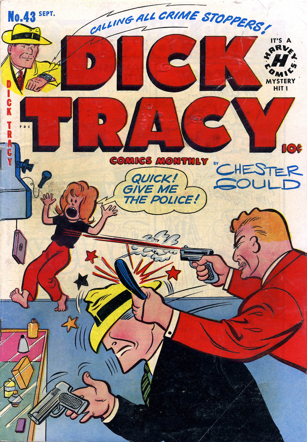 Read online Dick Tracy comic -  Issue #43 - 1