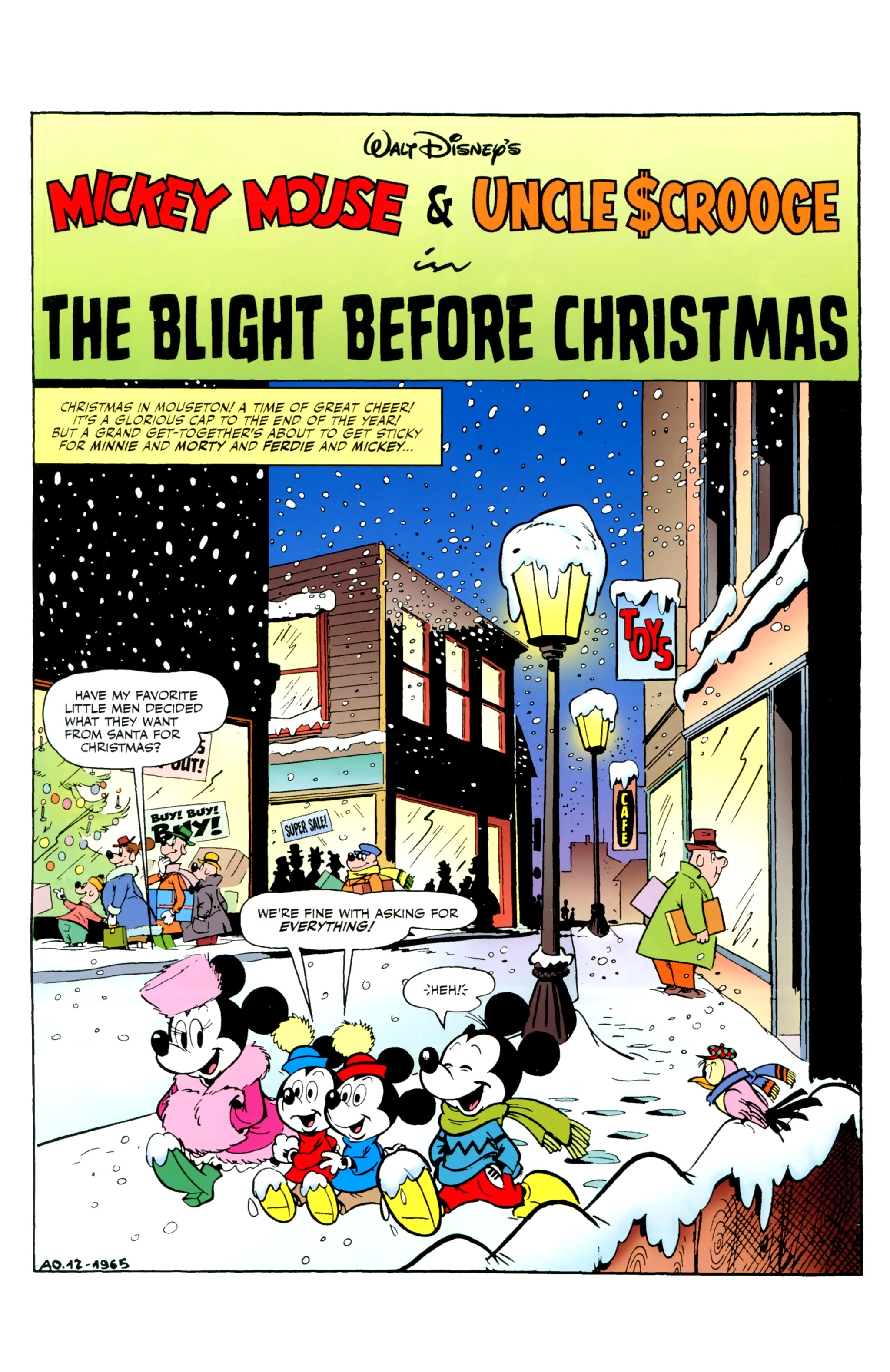 Read online Mickey and Donald Christmas Parade comic -  Issue # Full - 3