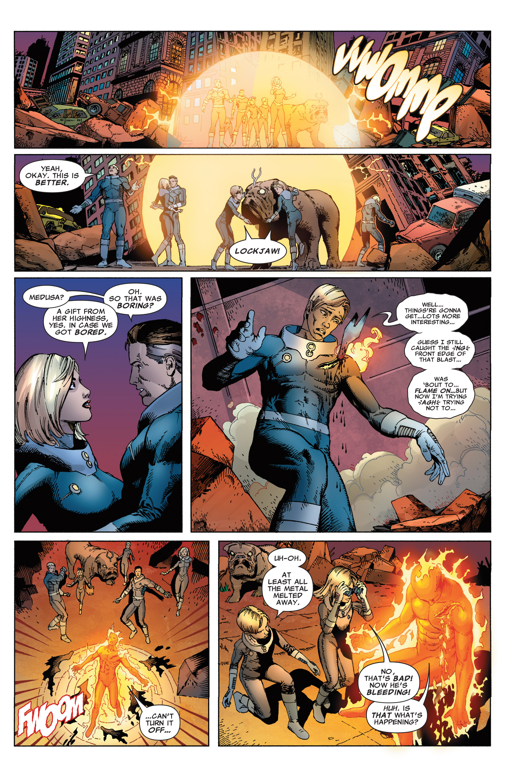 Read online Fantastic Four (2013) comic -  Issue #14 - 15