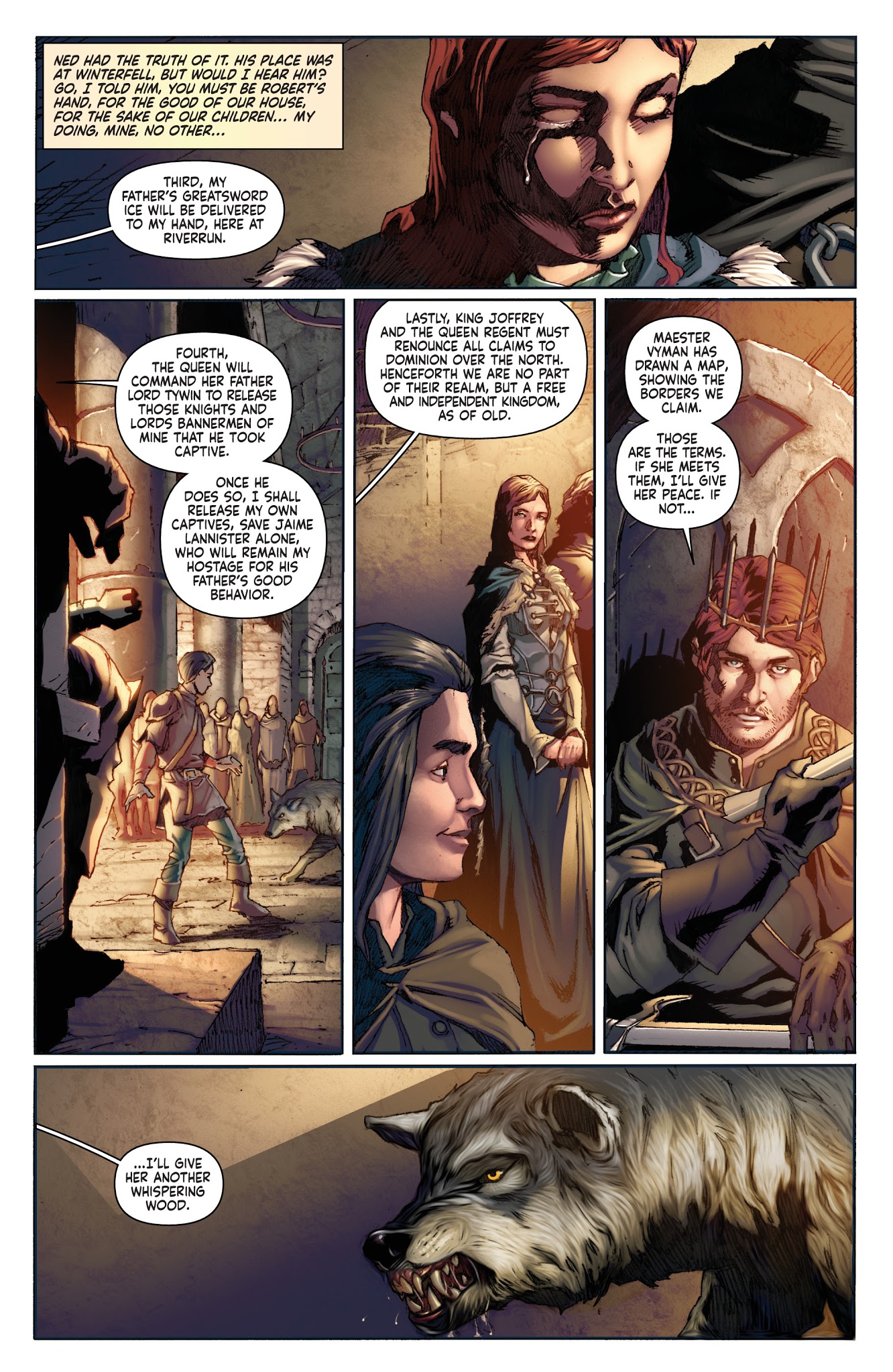 Read online A Clash of Kings comic -  Issue #4 - 17
