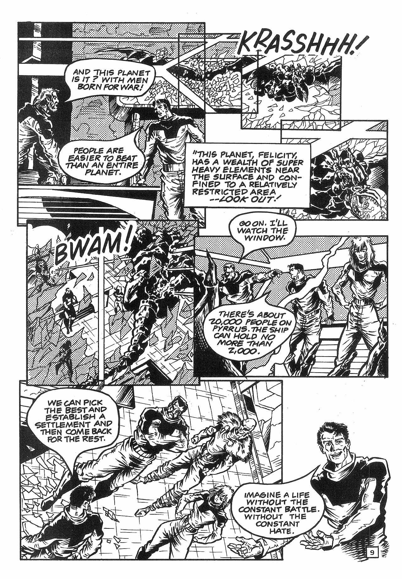 Read online Deathworld Book Three comic -  Issue #1 - 12