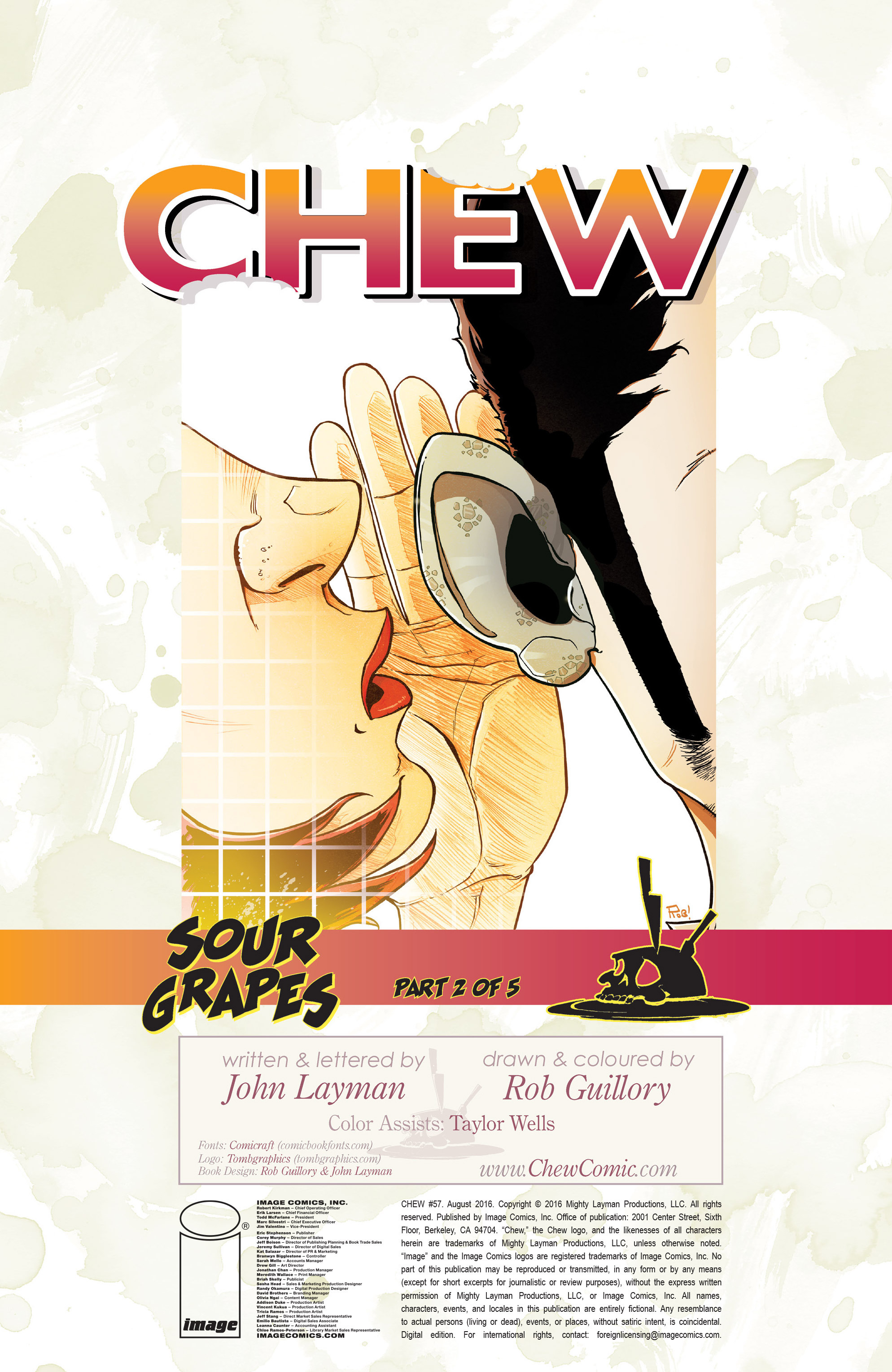 Read online Chew comic -  Issue #57 - 2