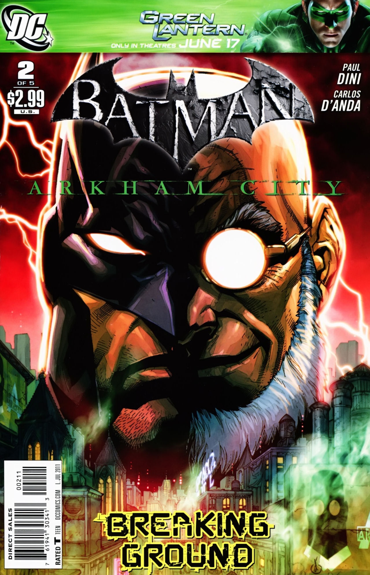 Read online Batman: Arkham City comic -  Issue #2 - 1