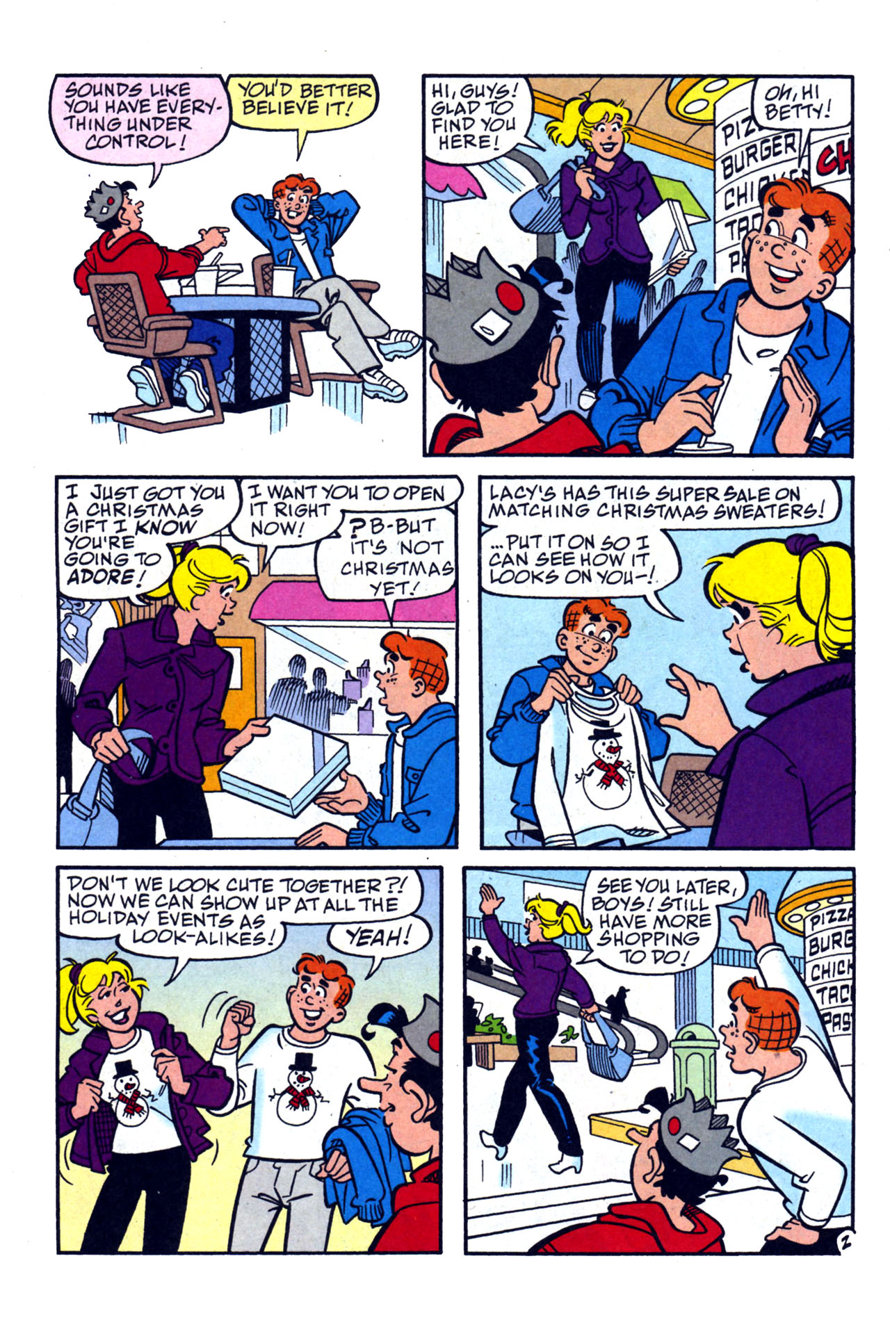 Read online Archie (1960) comic -  Issue #580 - 3