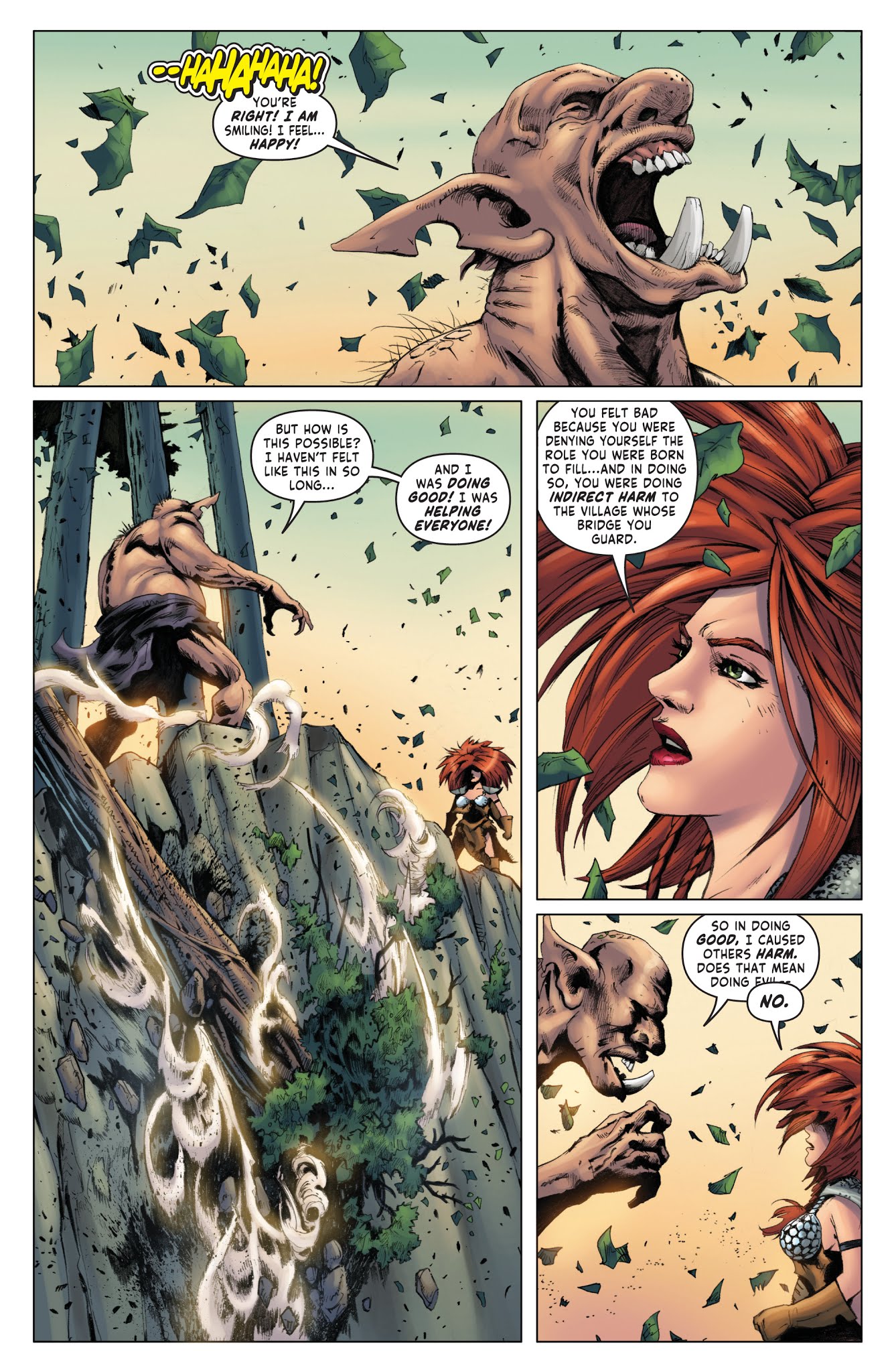 Read online Red Sonja Vol. 4 comic -  Issue #22 - 24
