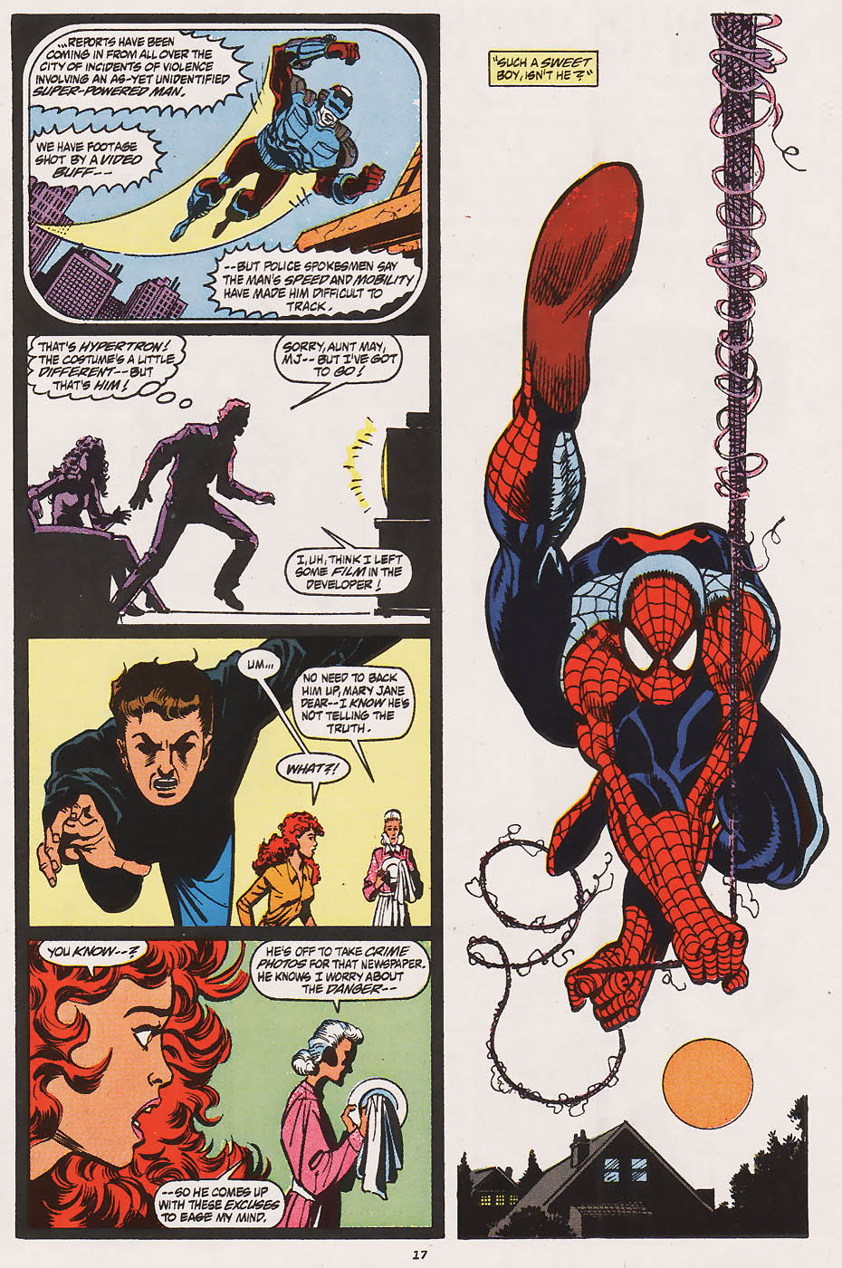 Read online Web of Spider-Man (1985) comic -  Issue #83 - 14