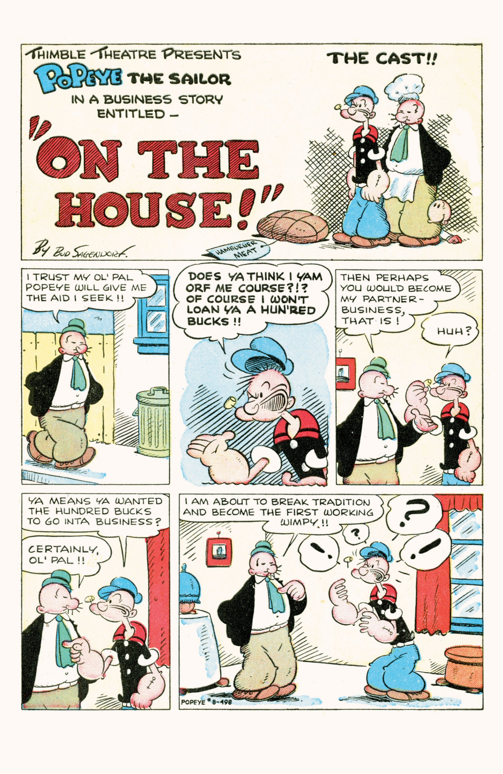 Read online Classic Popeye comic -  Issue #8 - 3