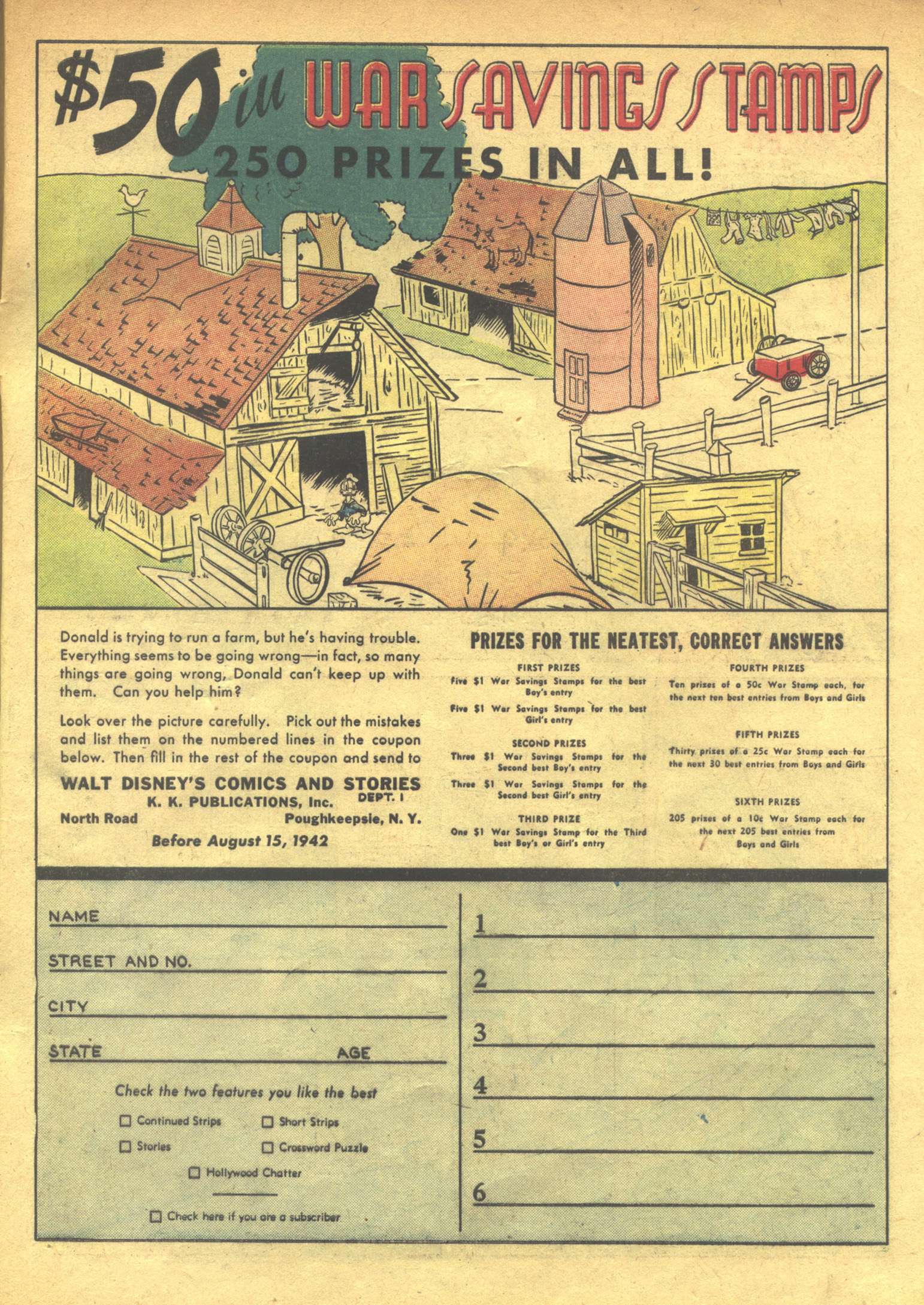 Read online Walt Disney's Comics and Stories comic -  Issue #23 - 65