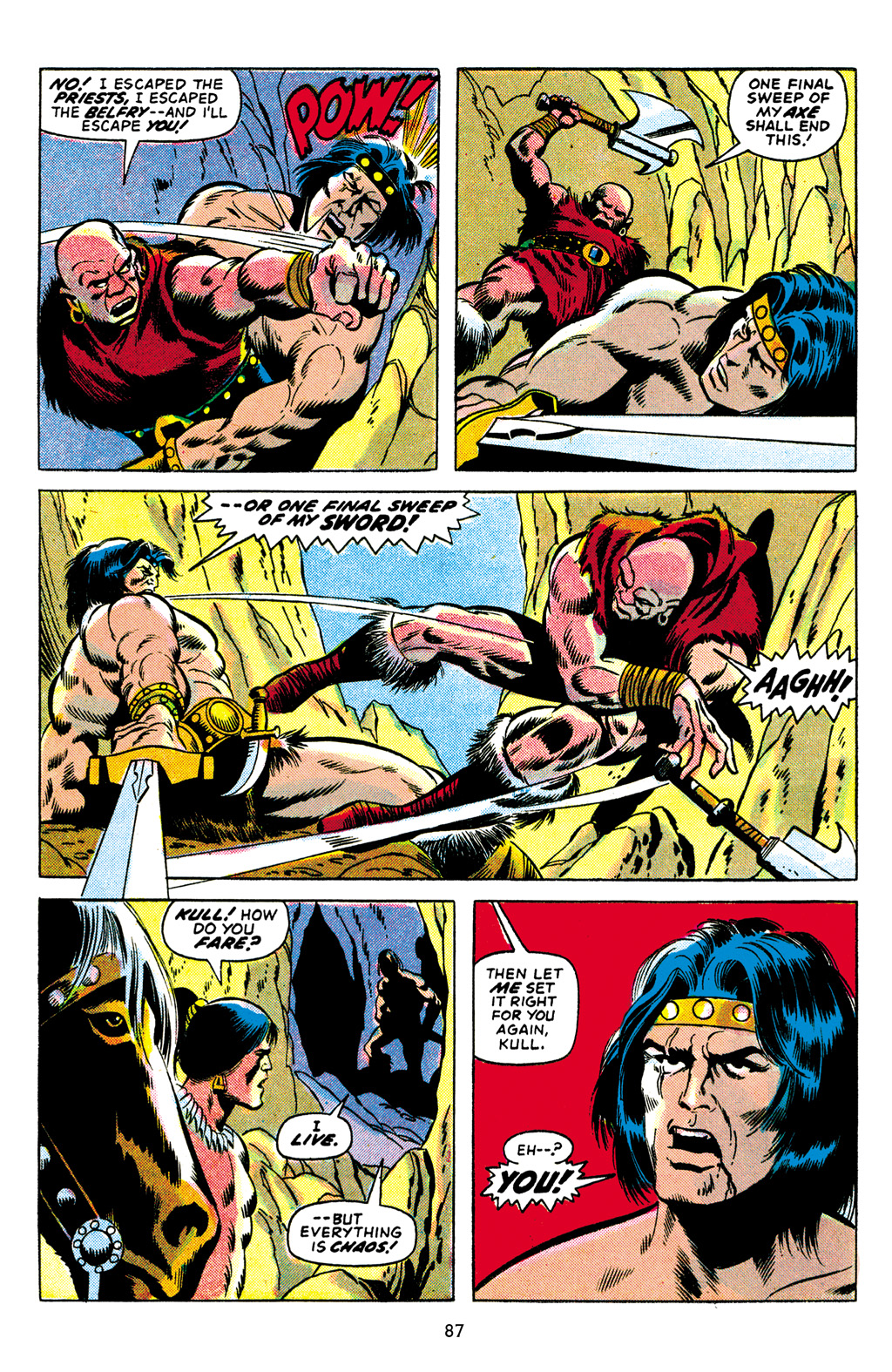 Read online The Chronicles of Kull comic -  Issue # TPB 2 (Part 1) - 88