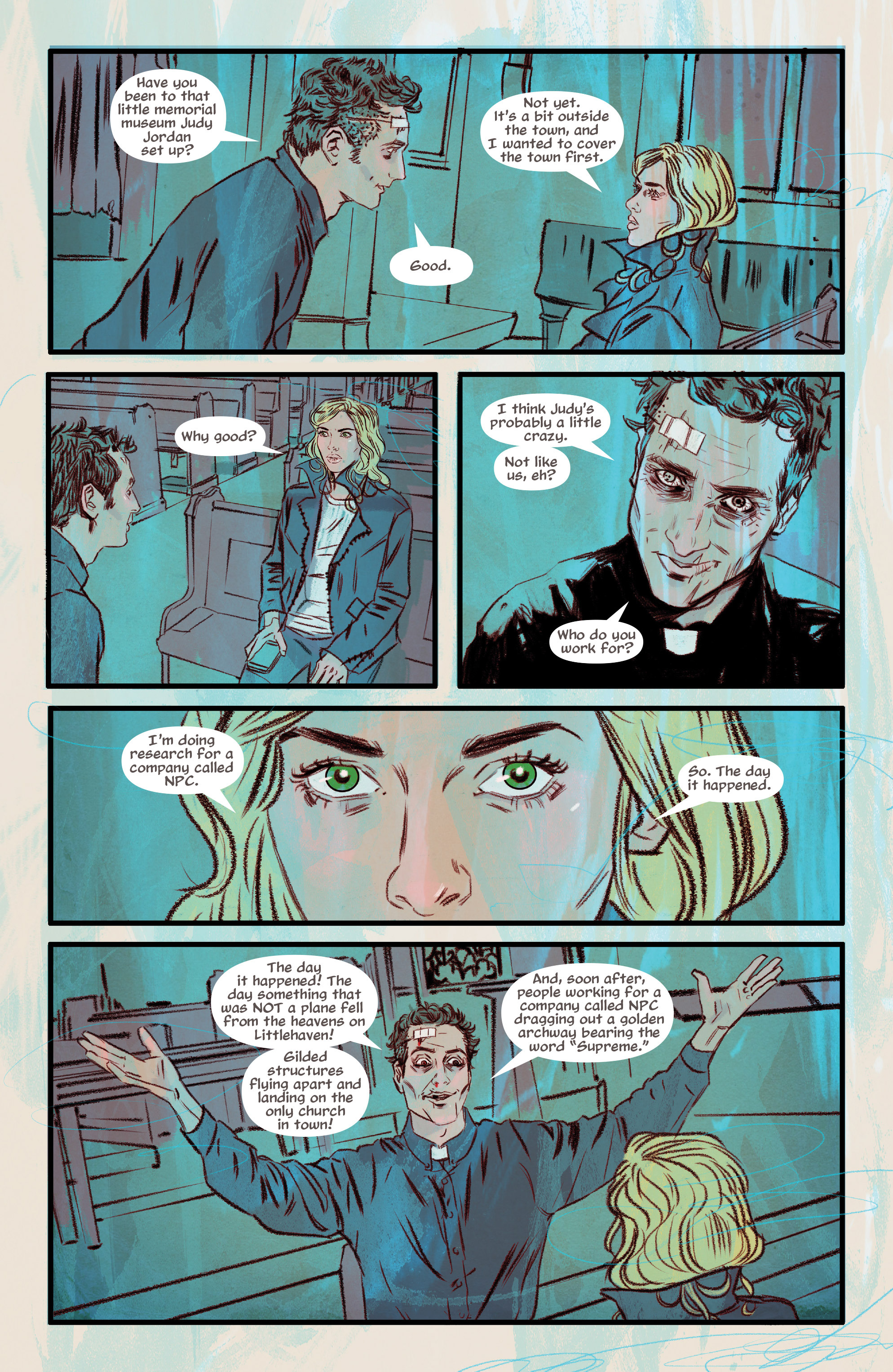 Read online Supreme Blue Rose comic -  Issue #5 - 19