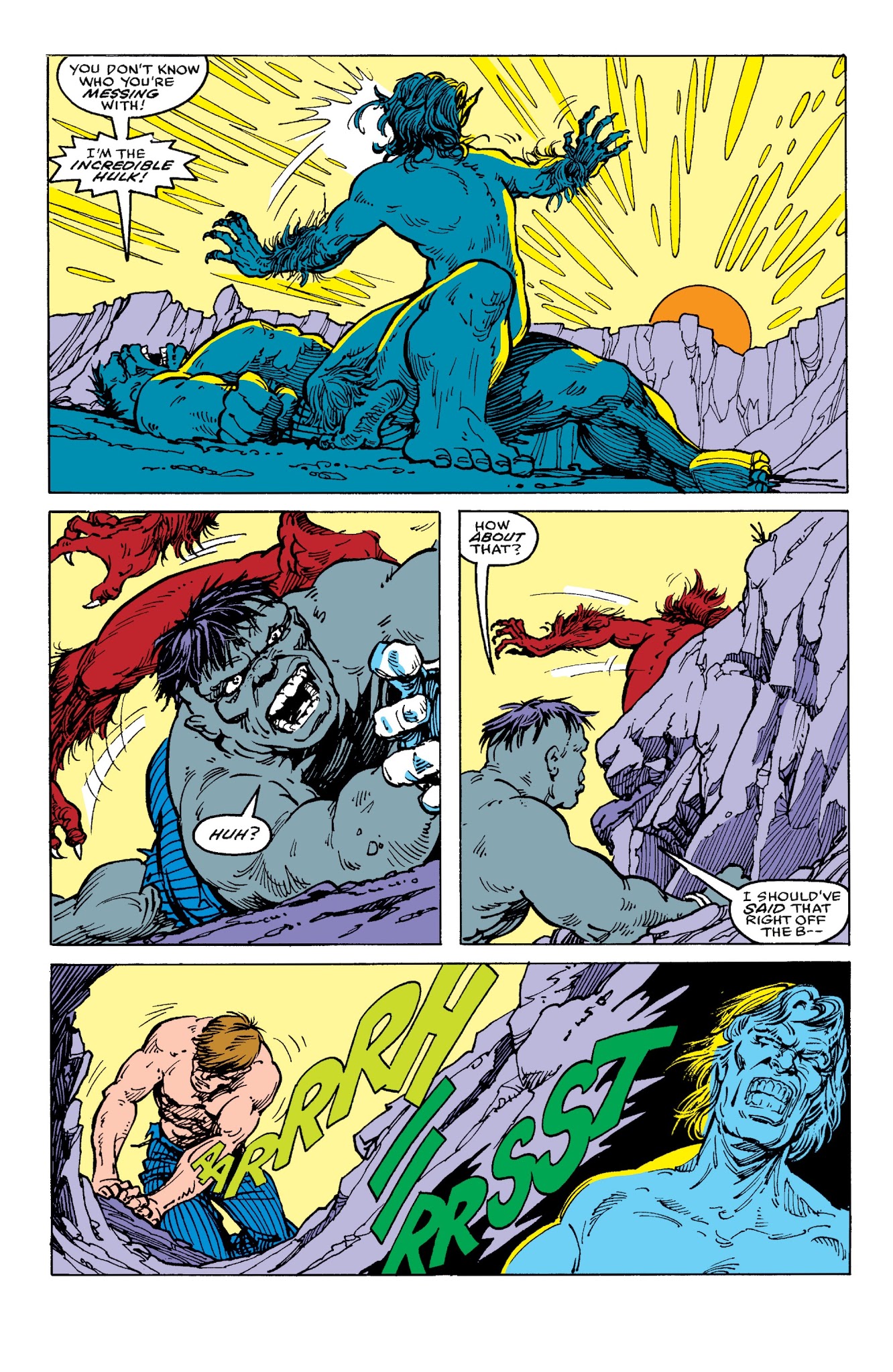 Read online Hulk Visionaries: Peter David comic -  Issue # TPB 4 - 188