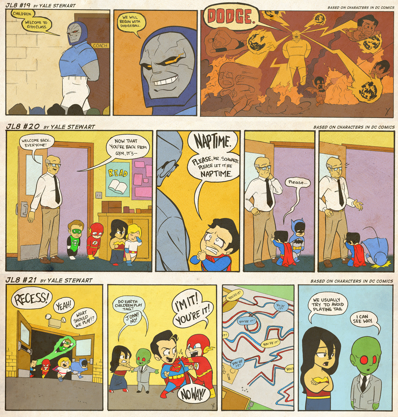 Read online JL8 – The Complete Collection comic -  Issue # TPB (Part 1) - 9