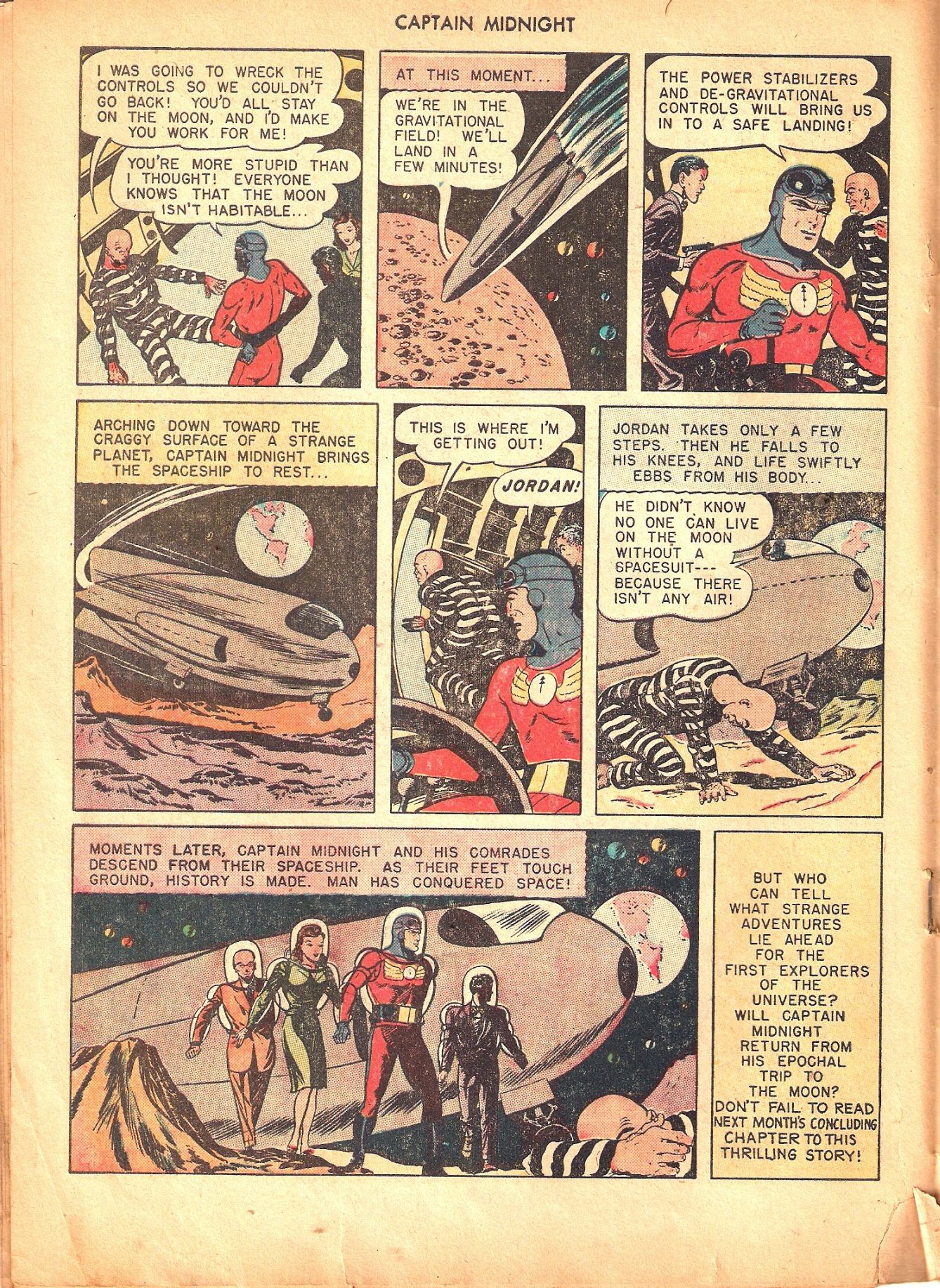 Read online Captain Midnight (1942) comic -  Issue #49 - 21