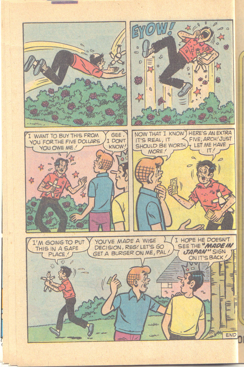 Read online Reggie and Me (1966) comic -  Issue #116 - 8