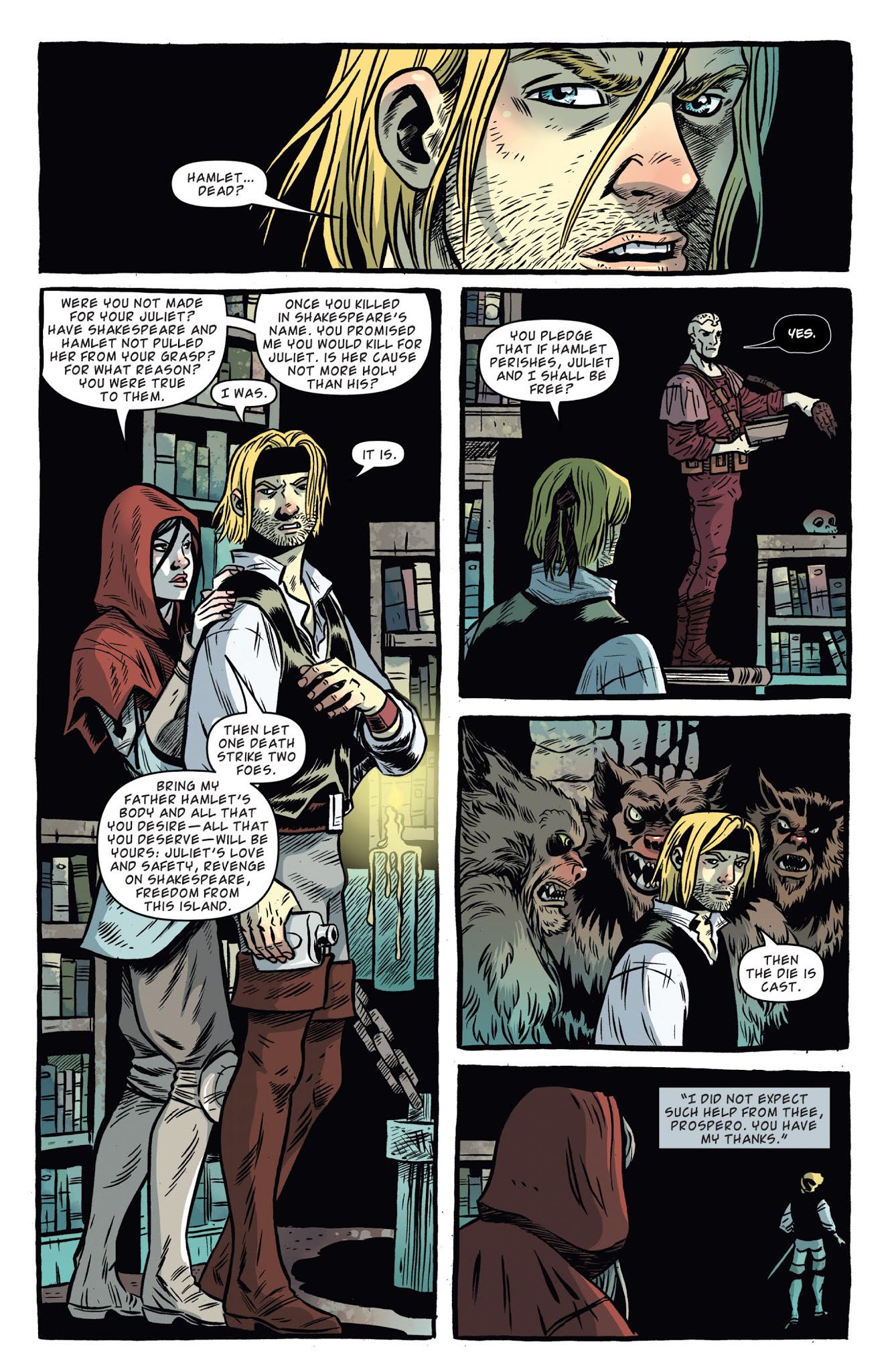 Read online Kill Shakespeare: The Tide of Blood comic -  Issue # TPB - 89