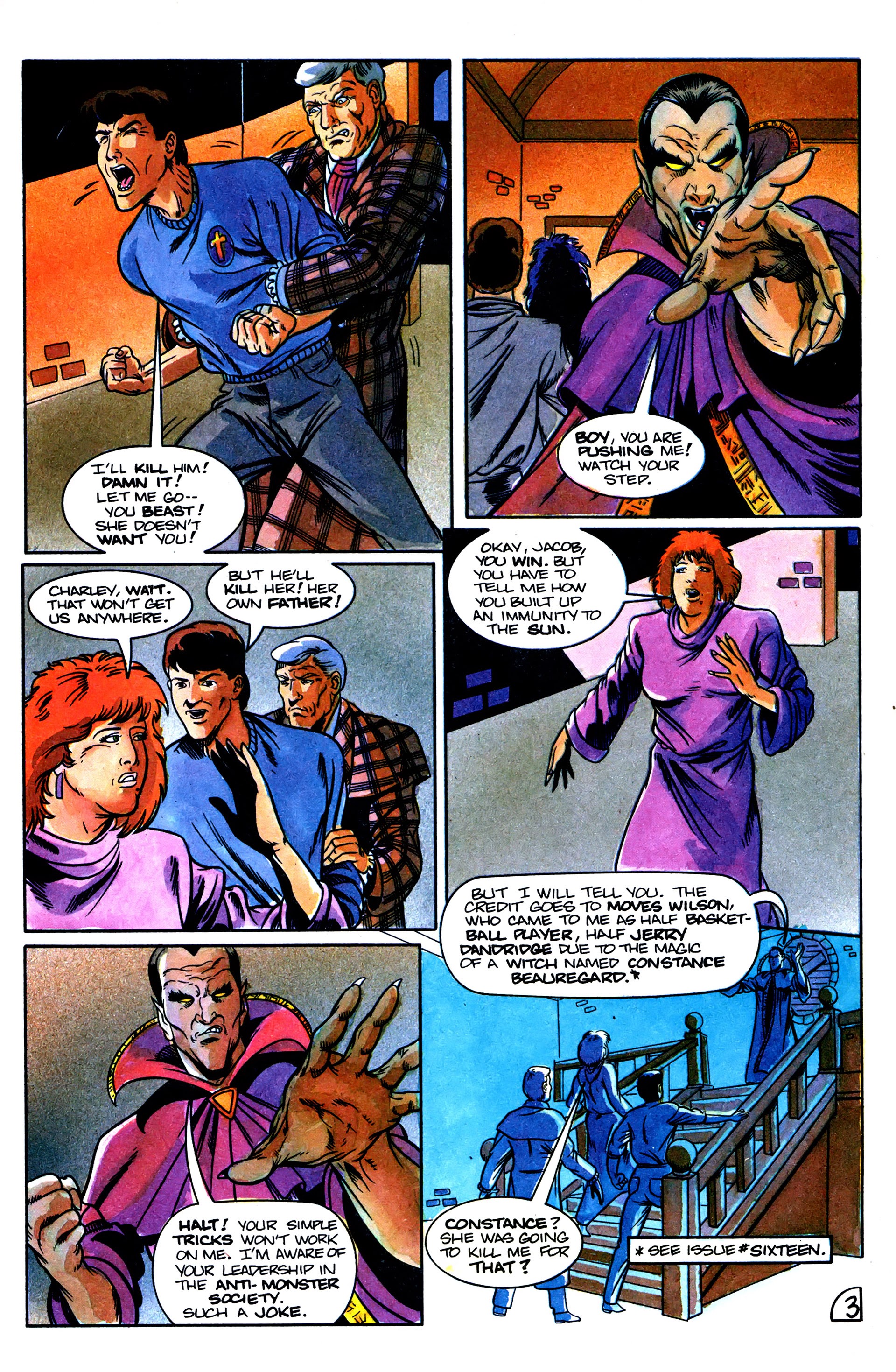 Read online Fright Night (1988) comic -  Issue #19 - 5