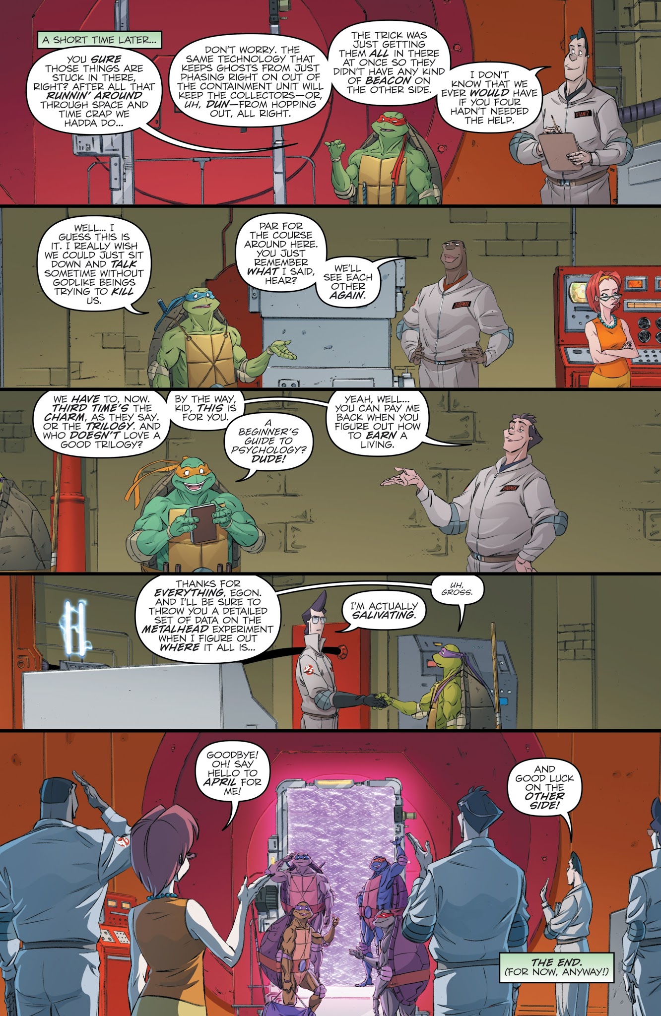 Read online Teenage Mutant Ninja Turtles/Ghostbusters 2 comic -  Issue #5 - 24