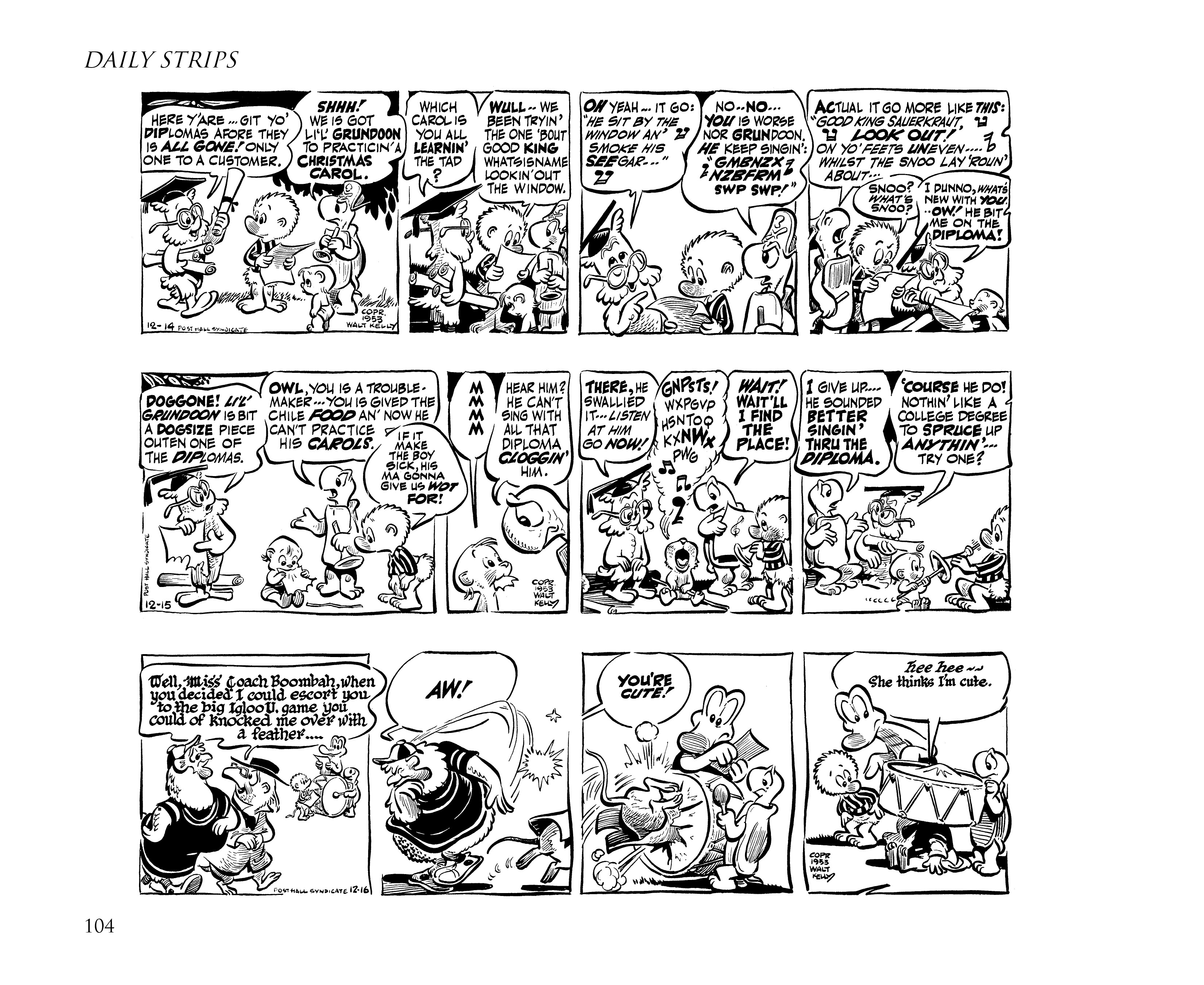 Read online Pogo by Walt Kelly: The Complete Syndicated Comic Strips comic -  Issue # TPB 3 (Part 2) - 16