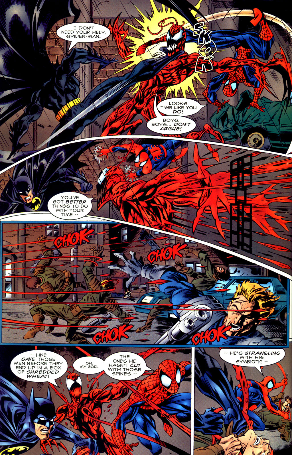 Read online Spider-Man and Batman comic -  Issue # Full - 28