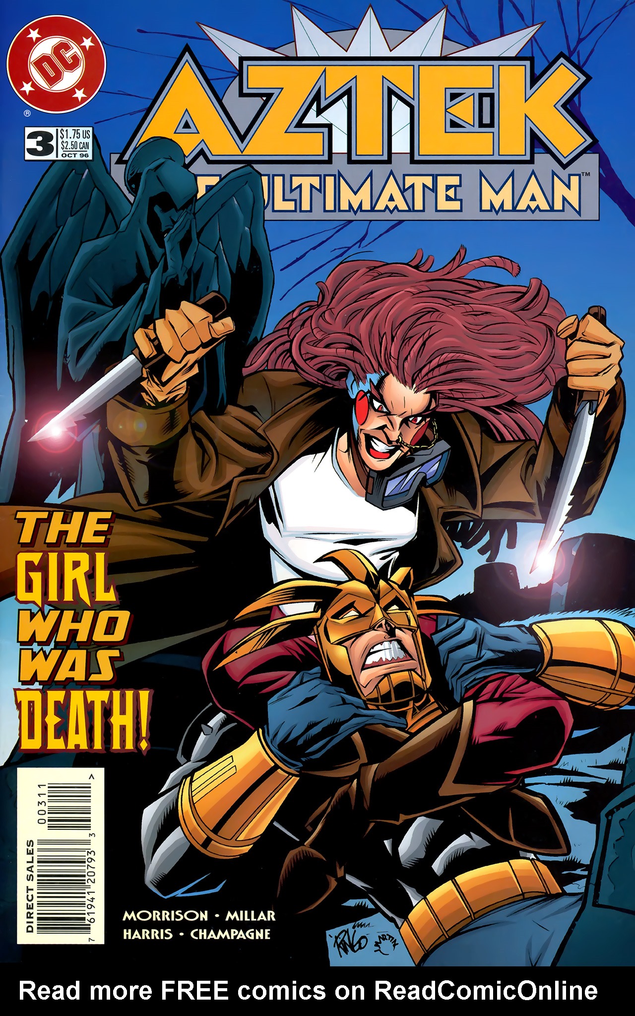 Read online Aztek: The Ultimate Man comic -  Issue #3 - 1
