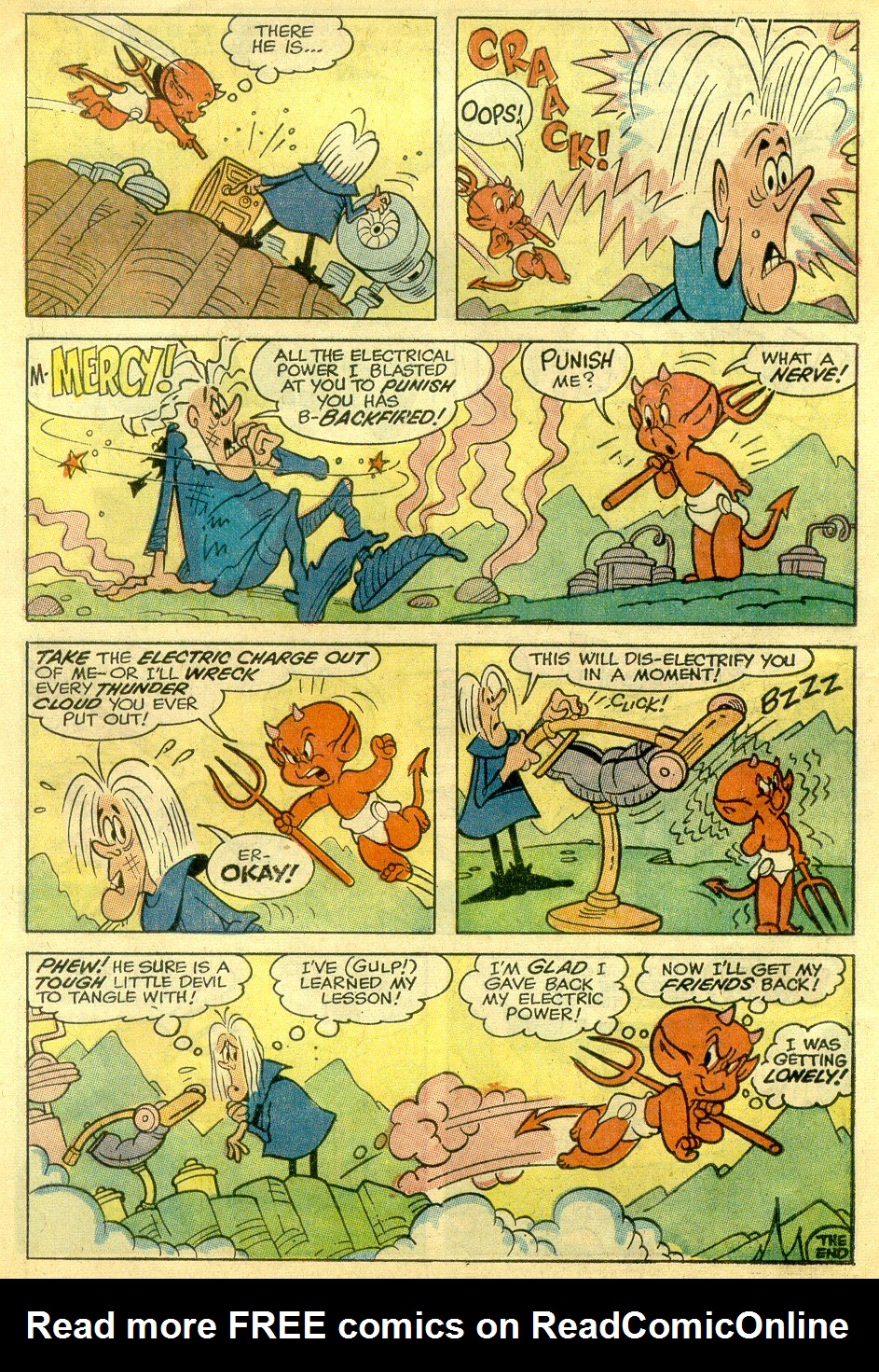 Read online Hot Stuff, the Little Devil comic -  Issue #84 - 16