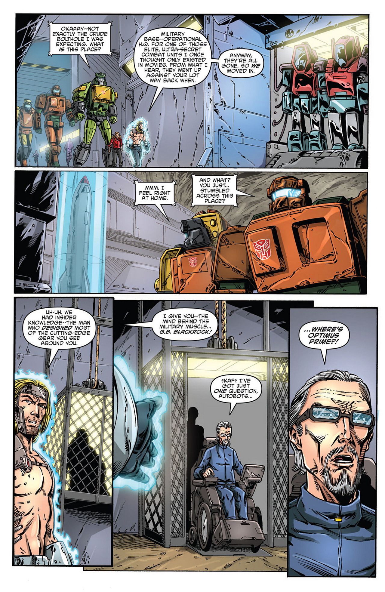 Read online The Transformers: Regeneration One comic -  Issue #83 - 13