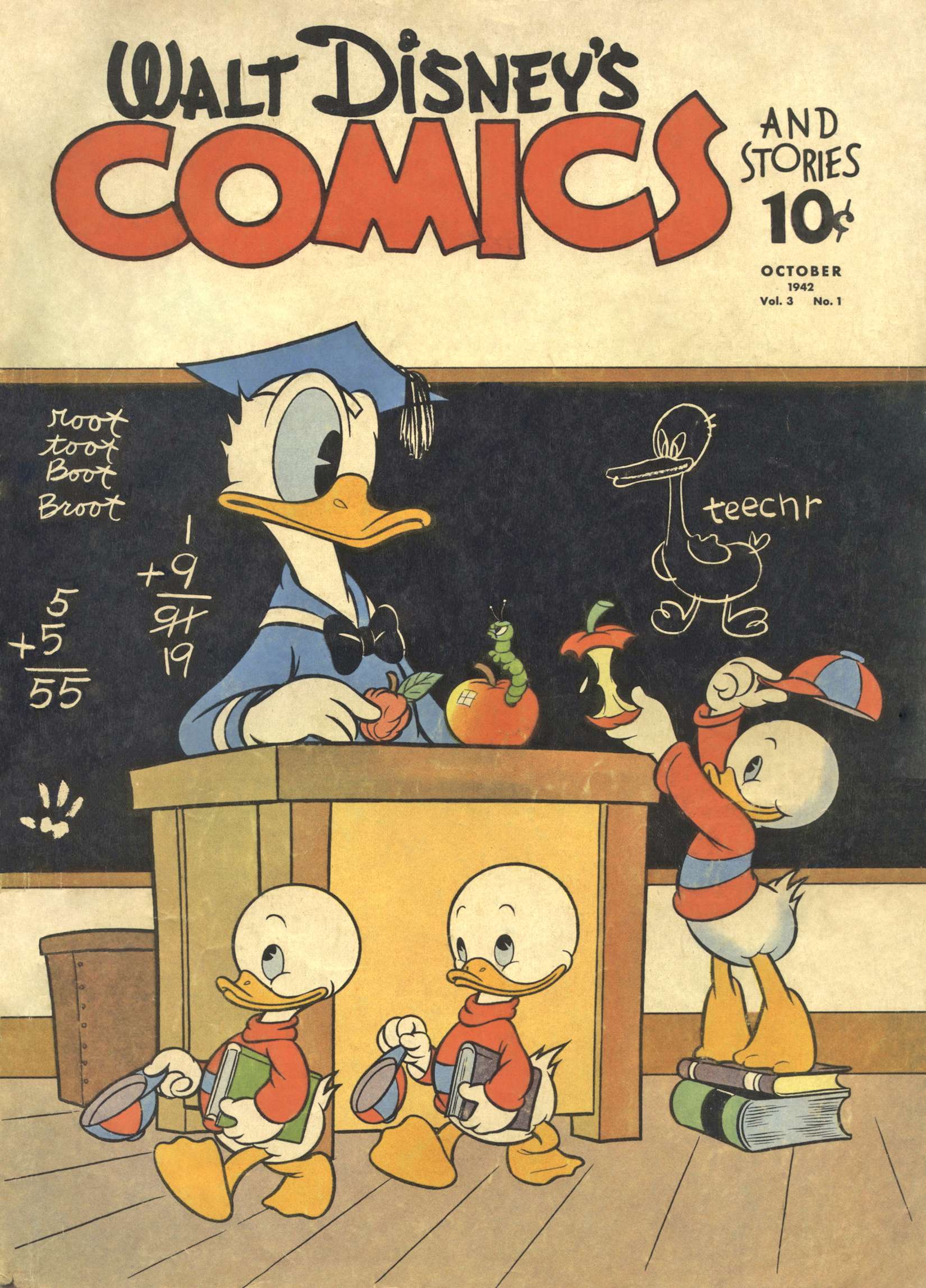 Read online Walt Disney's Comics and Stories comic -  Issue #25 - 2