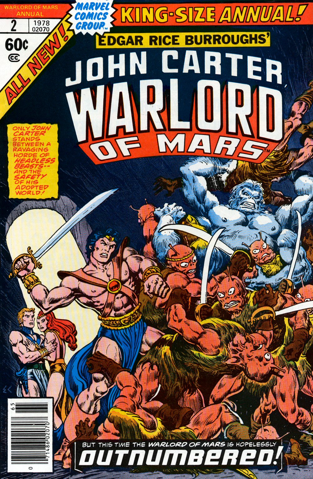 Read online John Carter Warlord of Mars comic -  Issue # _Annual 2 - 1