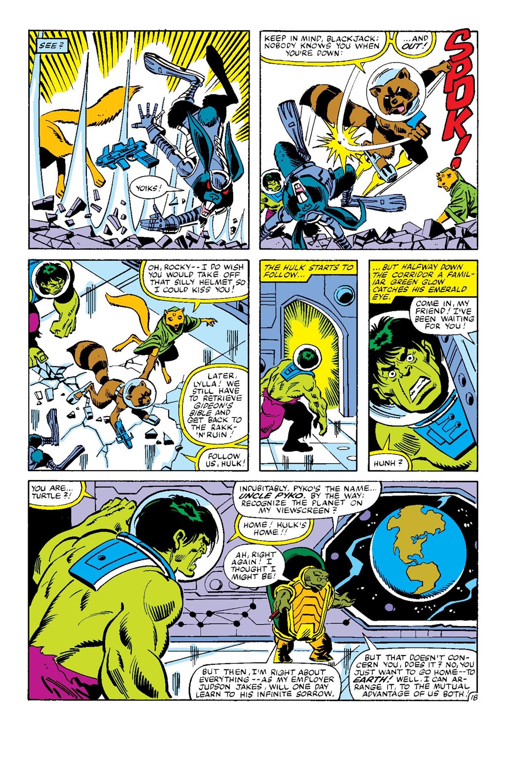 Read online Marvel-Verse: Rocket & Groot comic -  Issue # TPB - 23