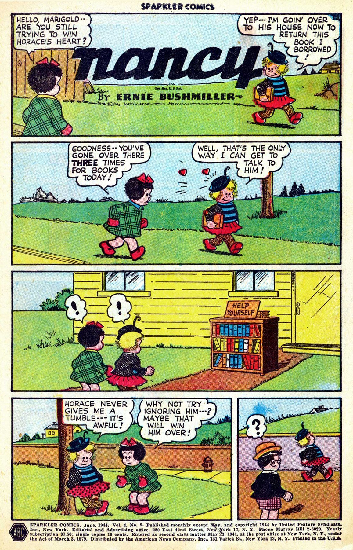 Read online Sparkler Comics comic -  Issue #33 - 2