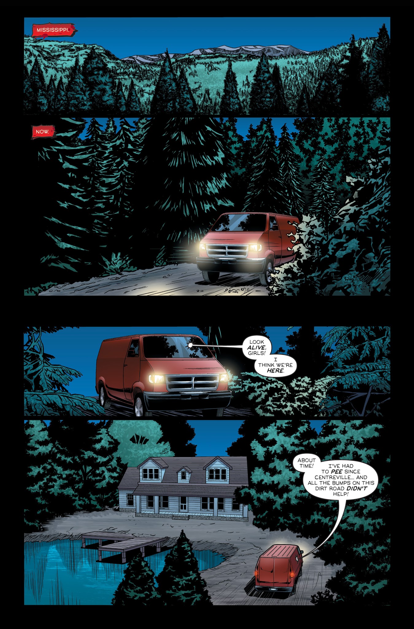 Read online Night Trap comic -  Issue #1 - 12