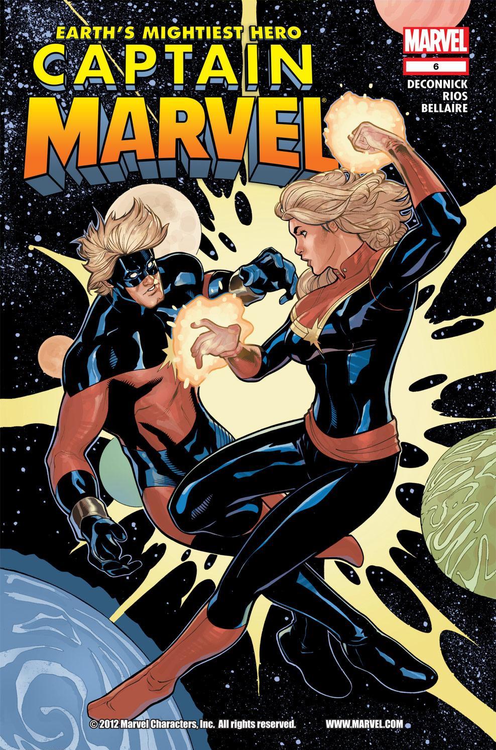 Read online Captain Marvel (2012) comic -  Issue #6 - 1