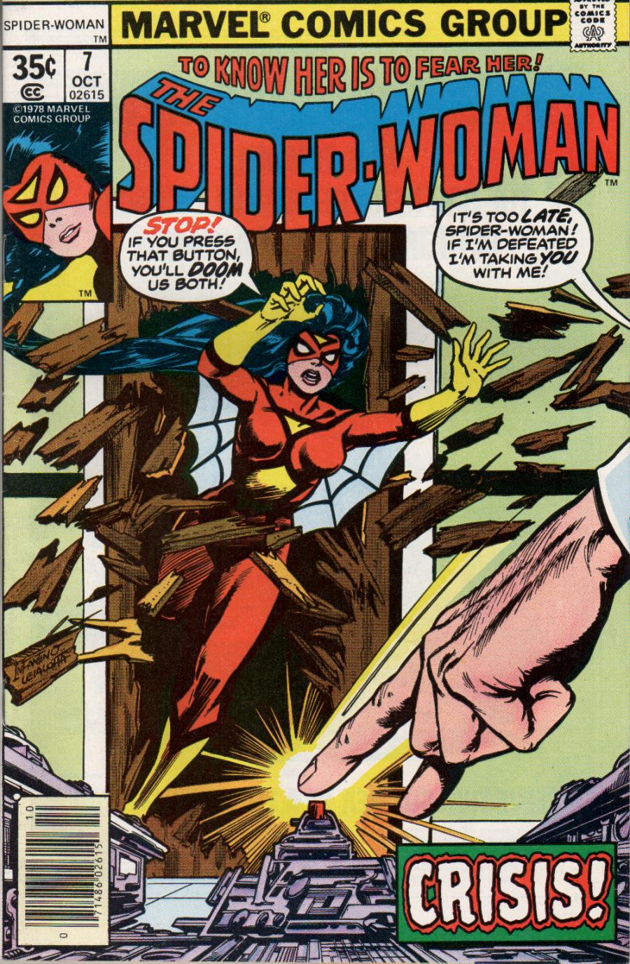 Read online Spider-Woman (1978) comic -  Issue #7 - 1