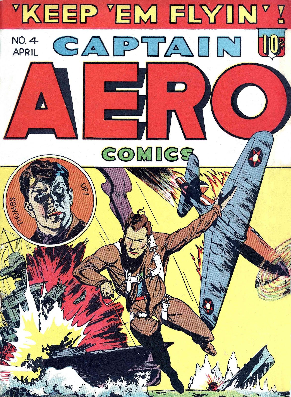 Captain Aero Comics issue 4 - Page 2