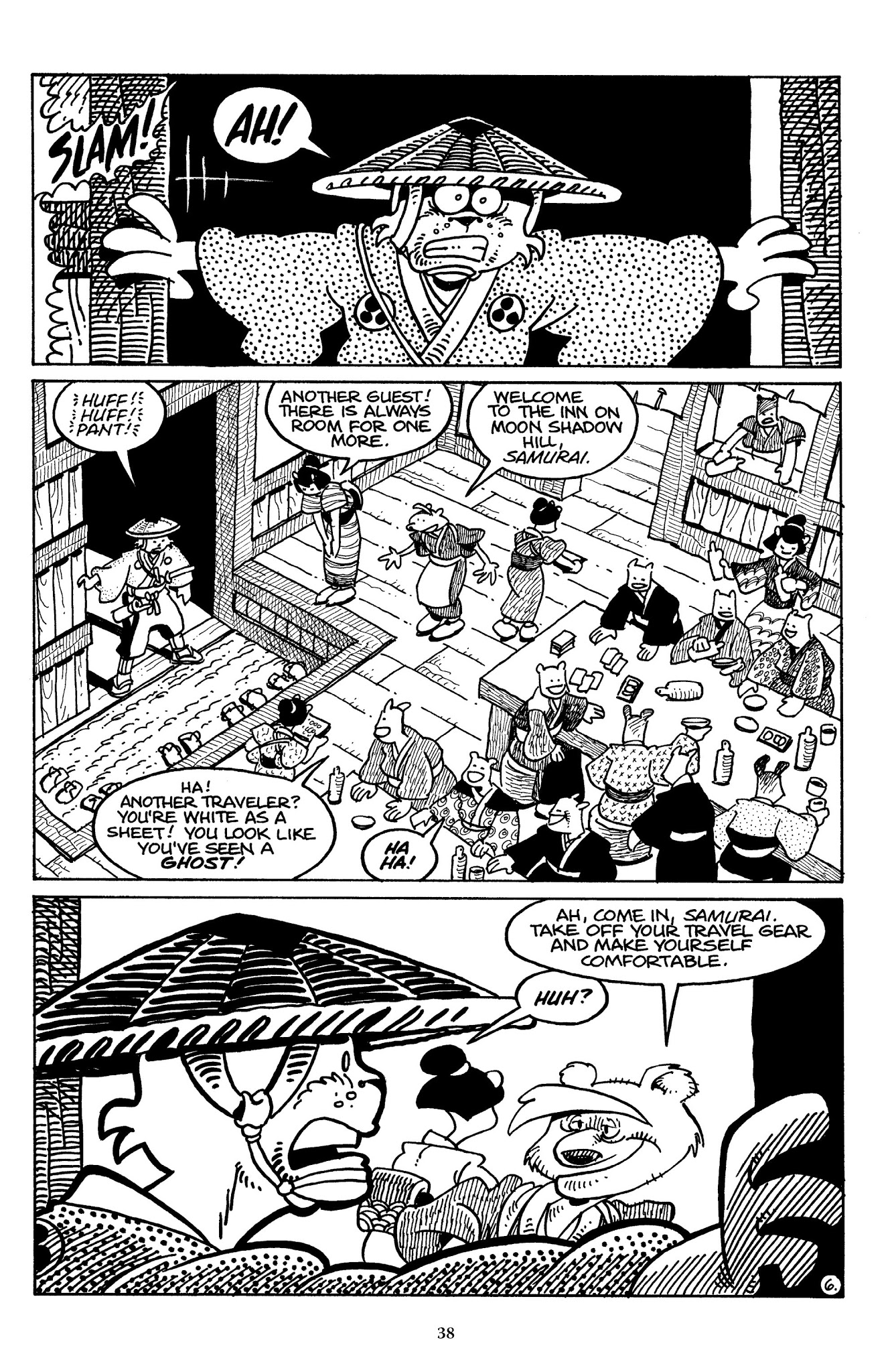 Read online The Usagi Yojimbo Saga comic -  Issue # TPB 3 - 38