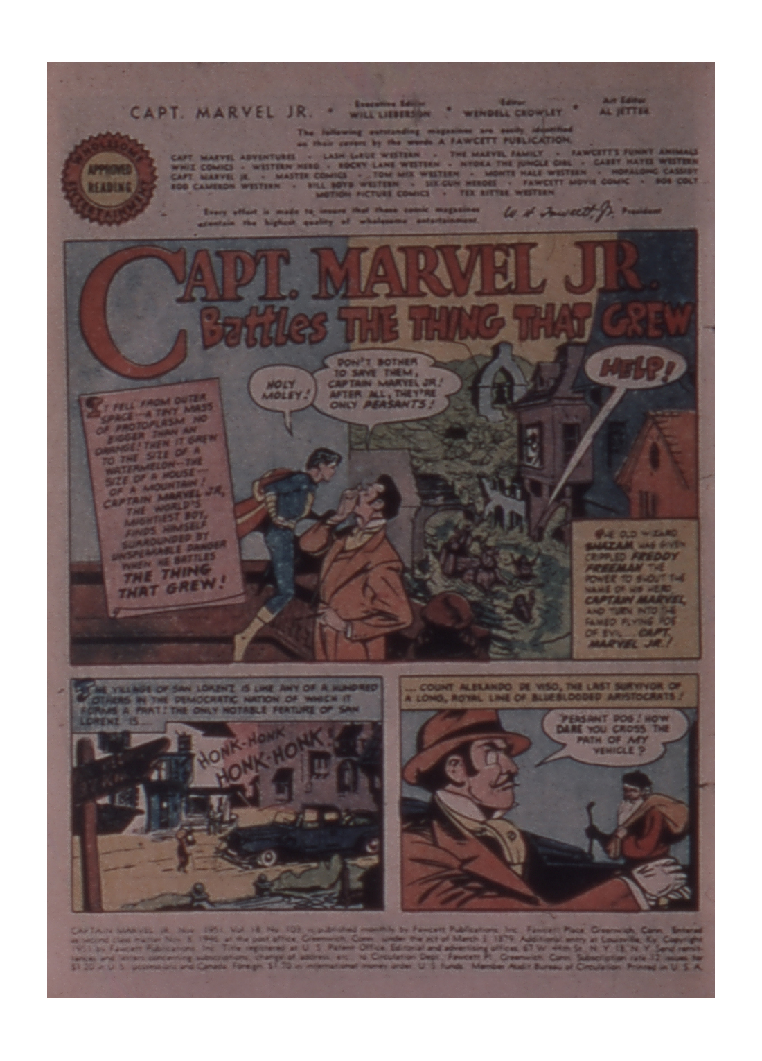 Read online Captain Marvel, Jr. comic -  Issue #103 - 4