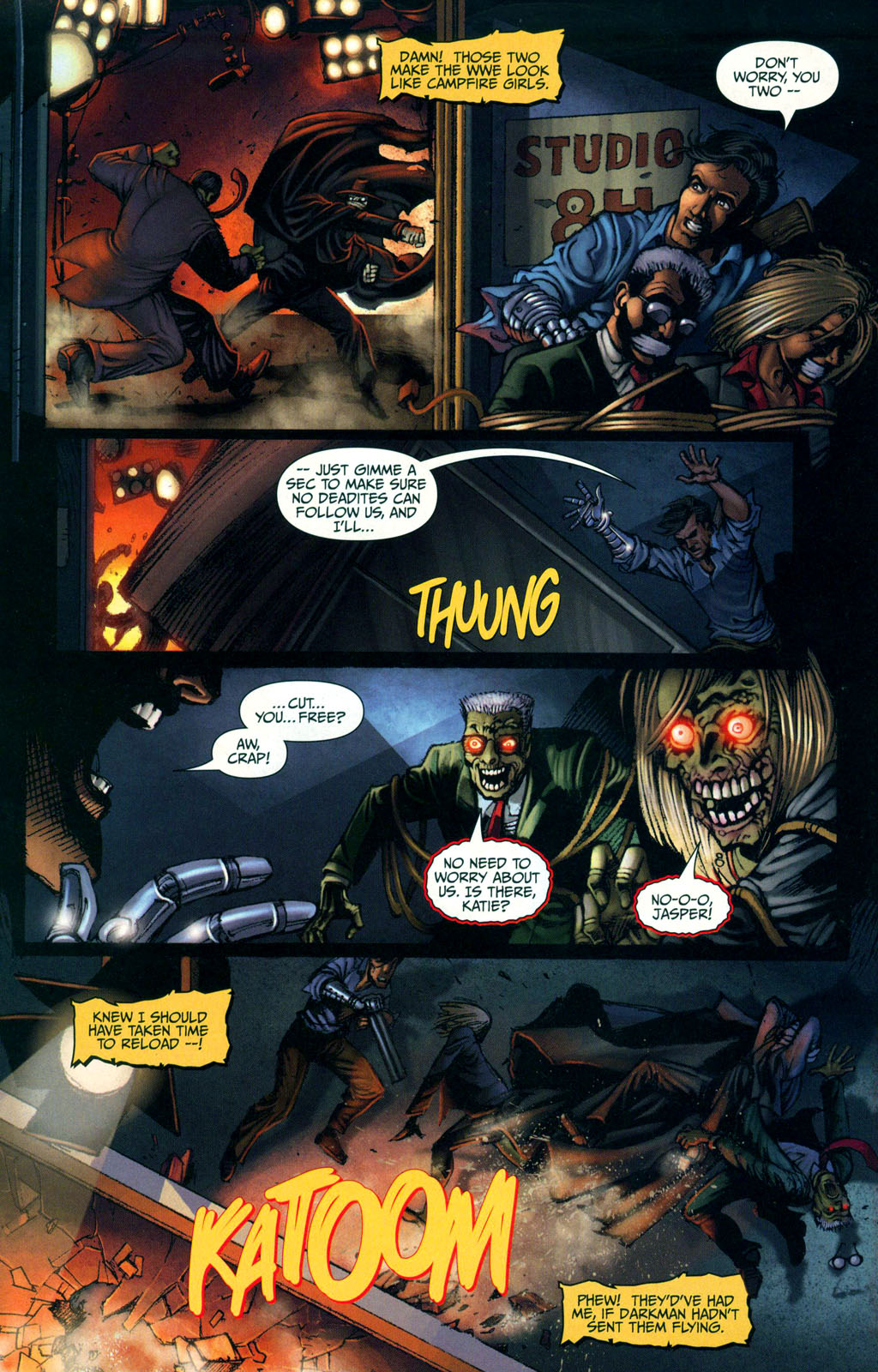 Read online Darkman vs. the Army of Darkness comic -  Issue #3 - 18