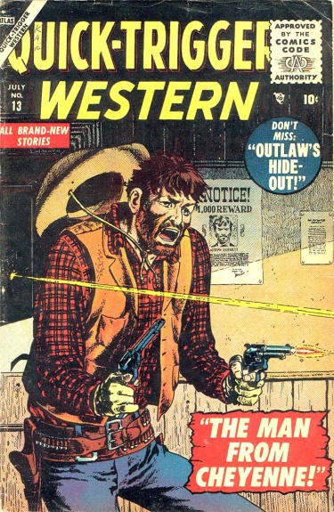 Read online Quick-Trigger Western comic -  Issue #13 - 1
