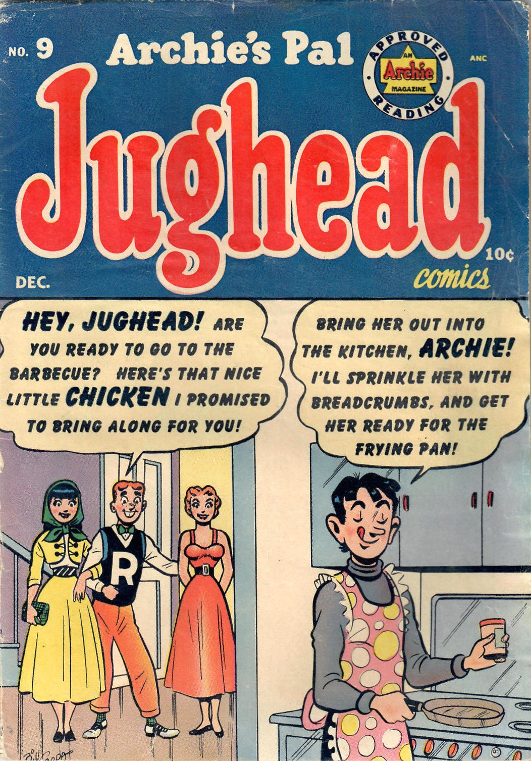 Read online Archie's Pal Jughead comic -  Issue #9 - 1