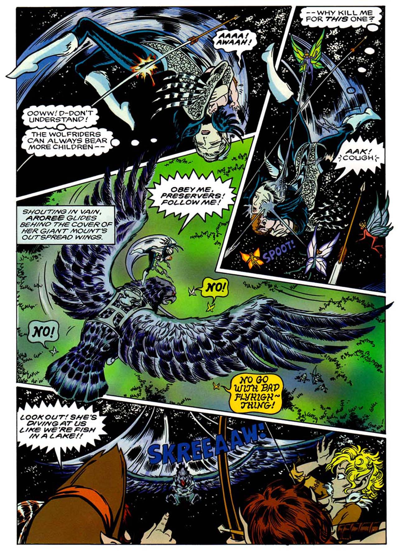 Read online ElfQuest: Siege at Blue Mountain comic -  Issue #2 - 5