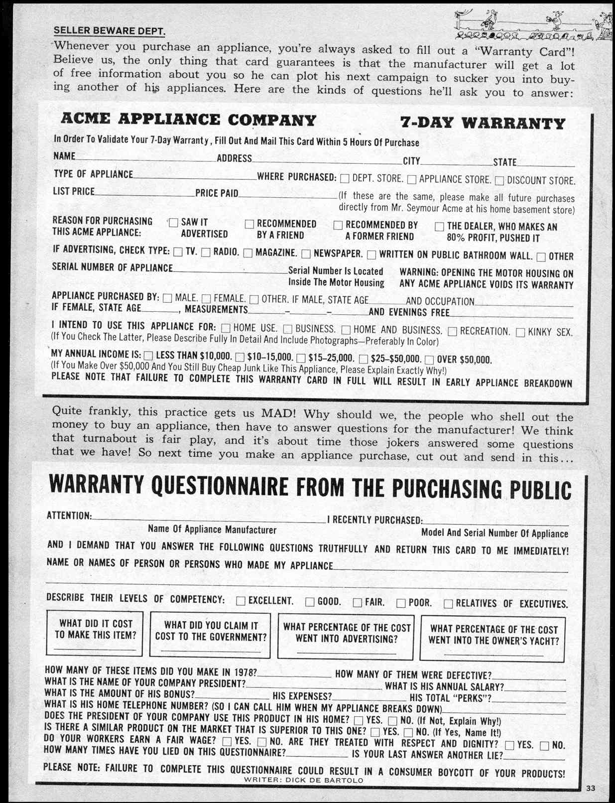 Read online MAD comic -  Issue #198 - 35