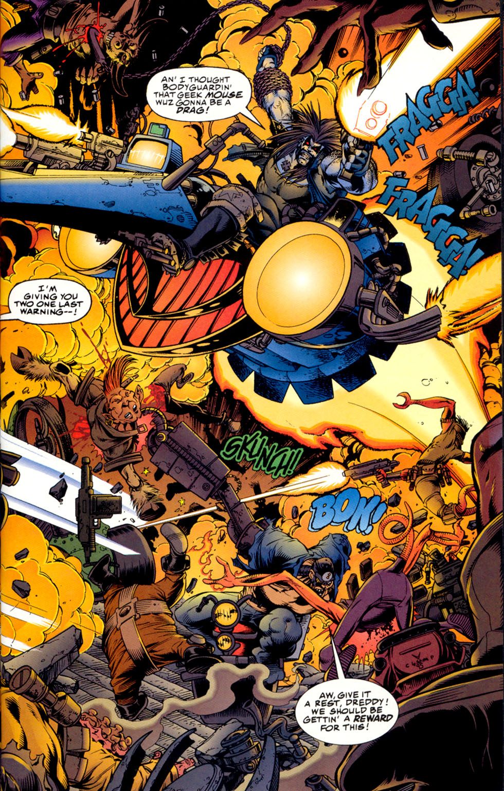 Read online Lobo/Judge Dredd: Psycho Bikers vs. the Mutants From Hell comic -  Issue # Full - 38
