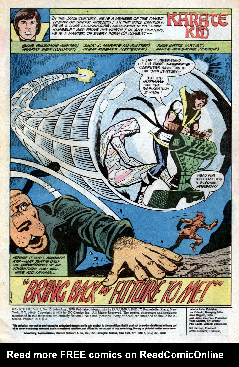 Read online Karate Kid comic -  Issue #15 - 2