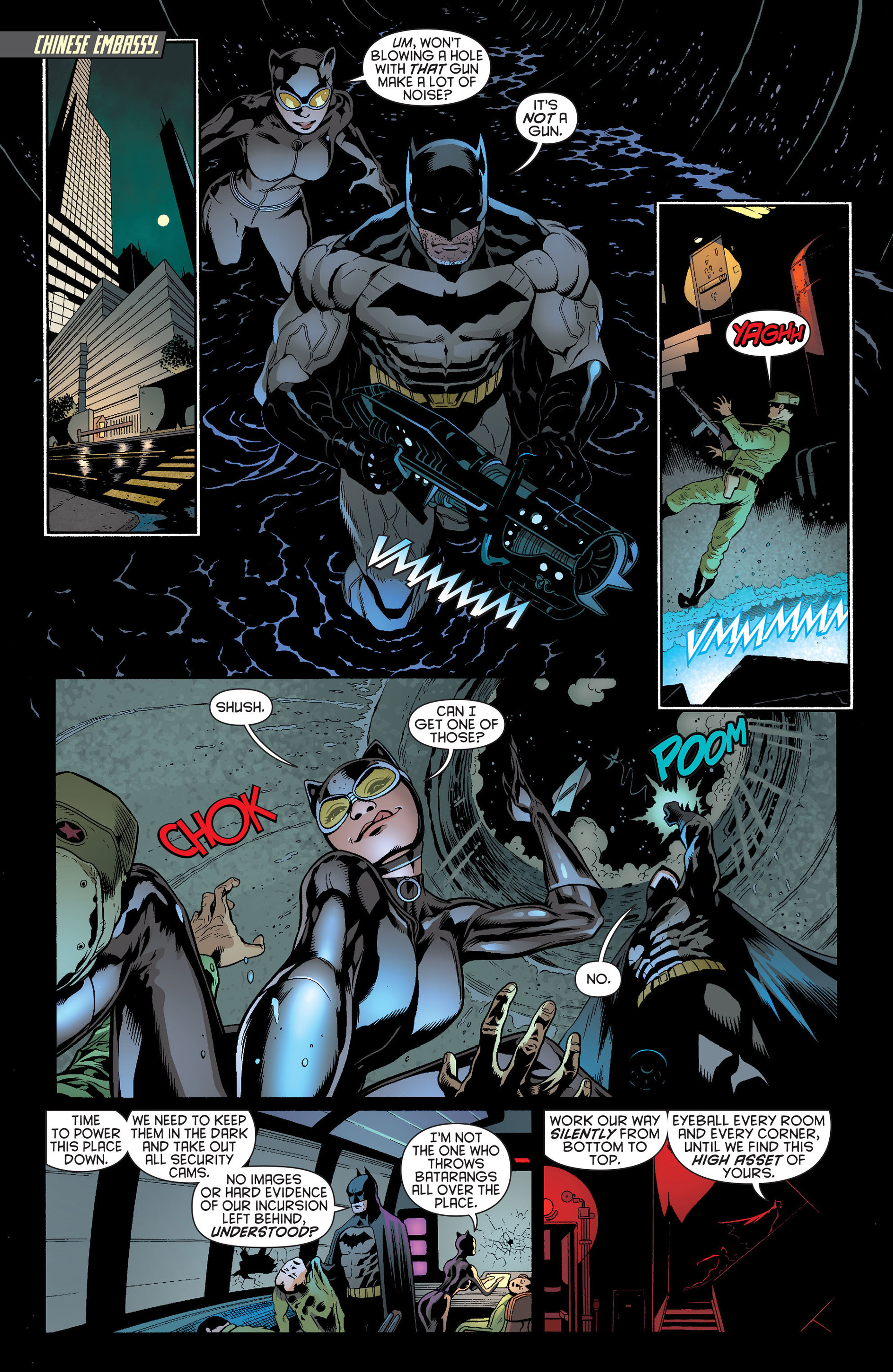 Read online Batman and Robin (2011) comic -  Issue #22 - Batman and Catwoman - 11