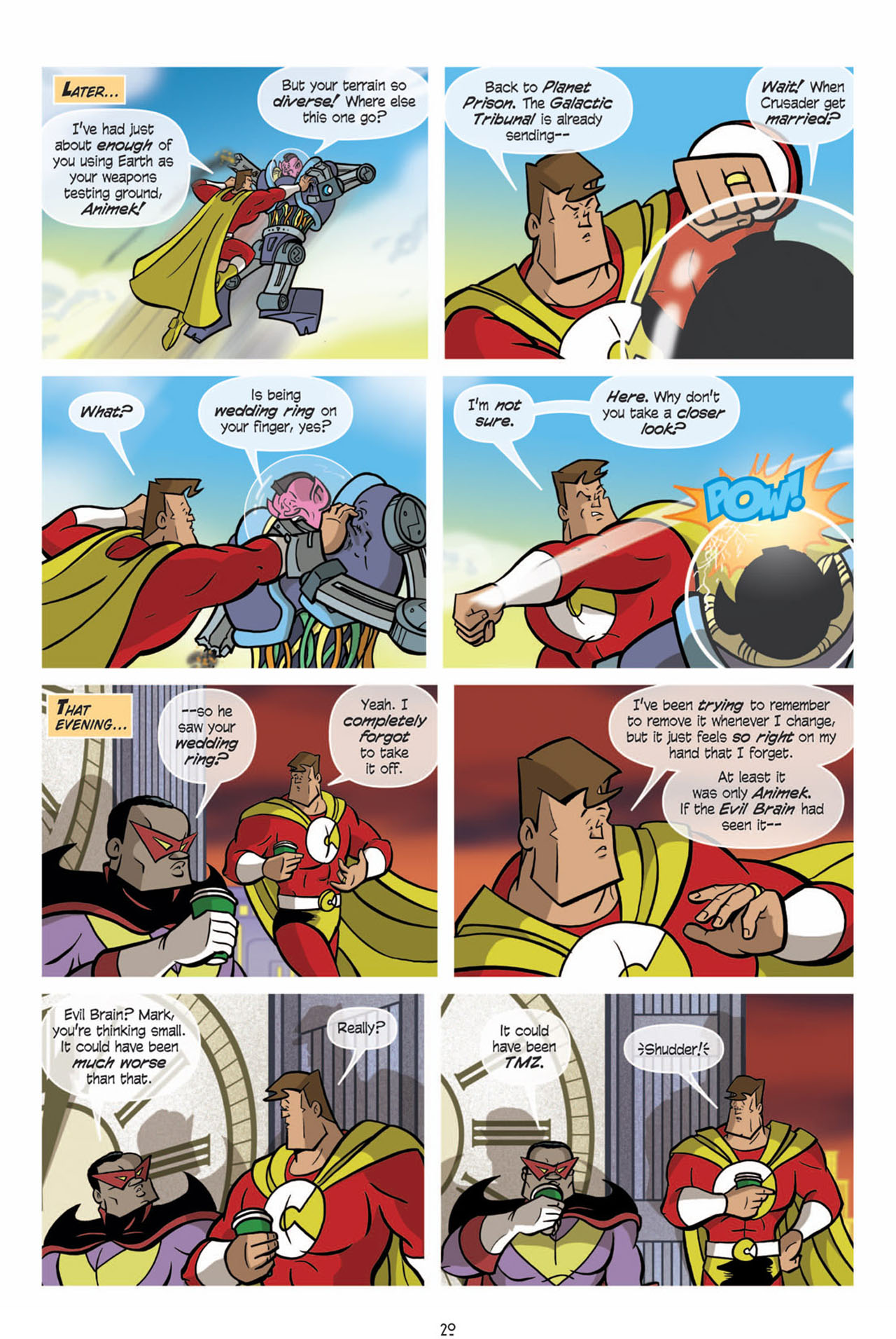 Read online Love and Capes comic -  Issue #13 - 16