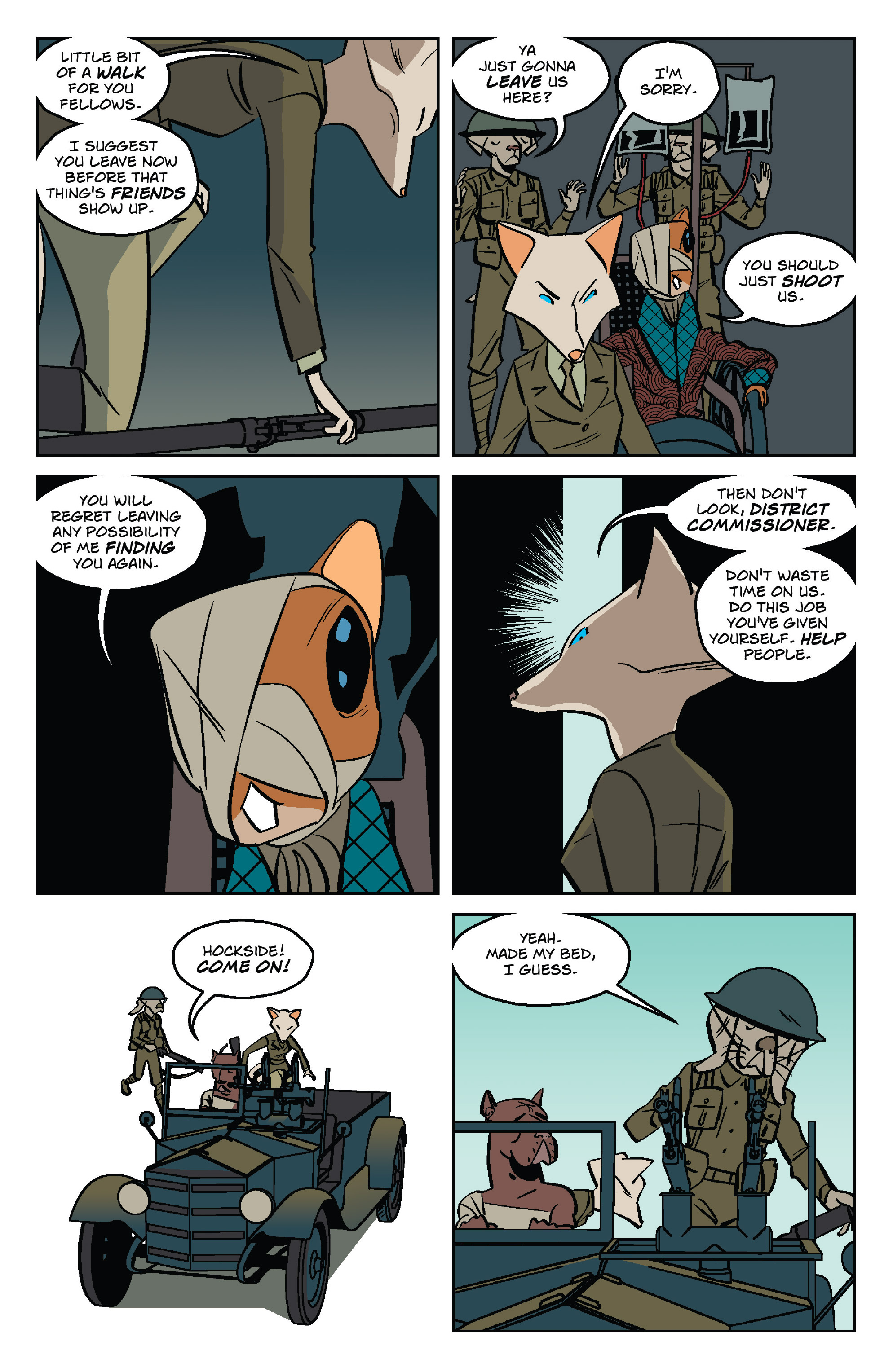 Read online Wild's End: Journey's End comic -  Issue # TPB (Part 2) - 17